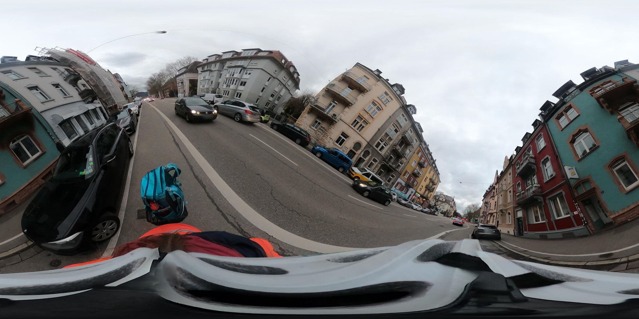 Street view near Hotel Schemmer, Freiburg — © RicardaH (CC BY-SA · Mapillary)