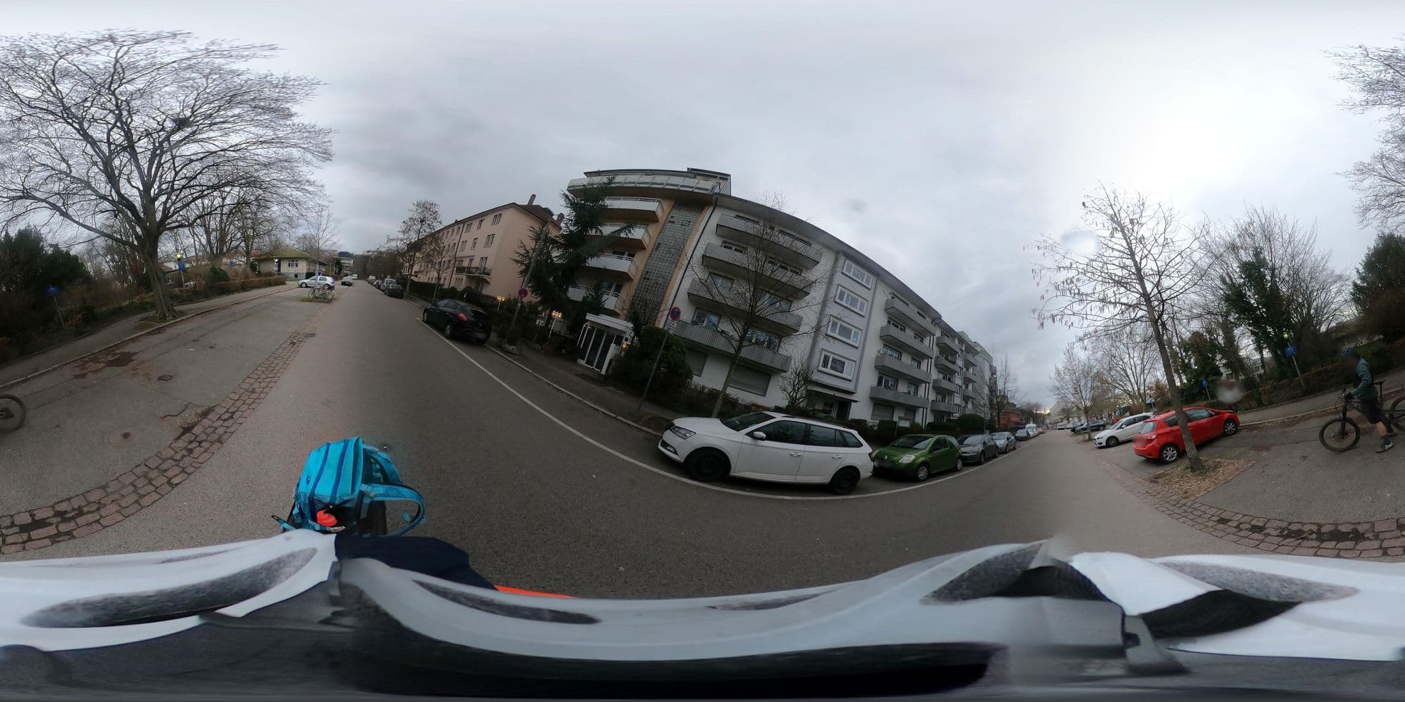 Street view near Apart Hotel, Freiburg — © RicardaH (CC BY-SA · Mapillary)