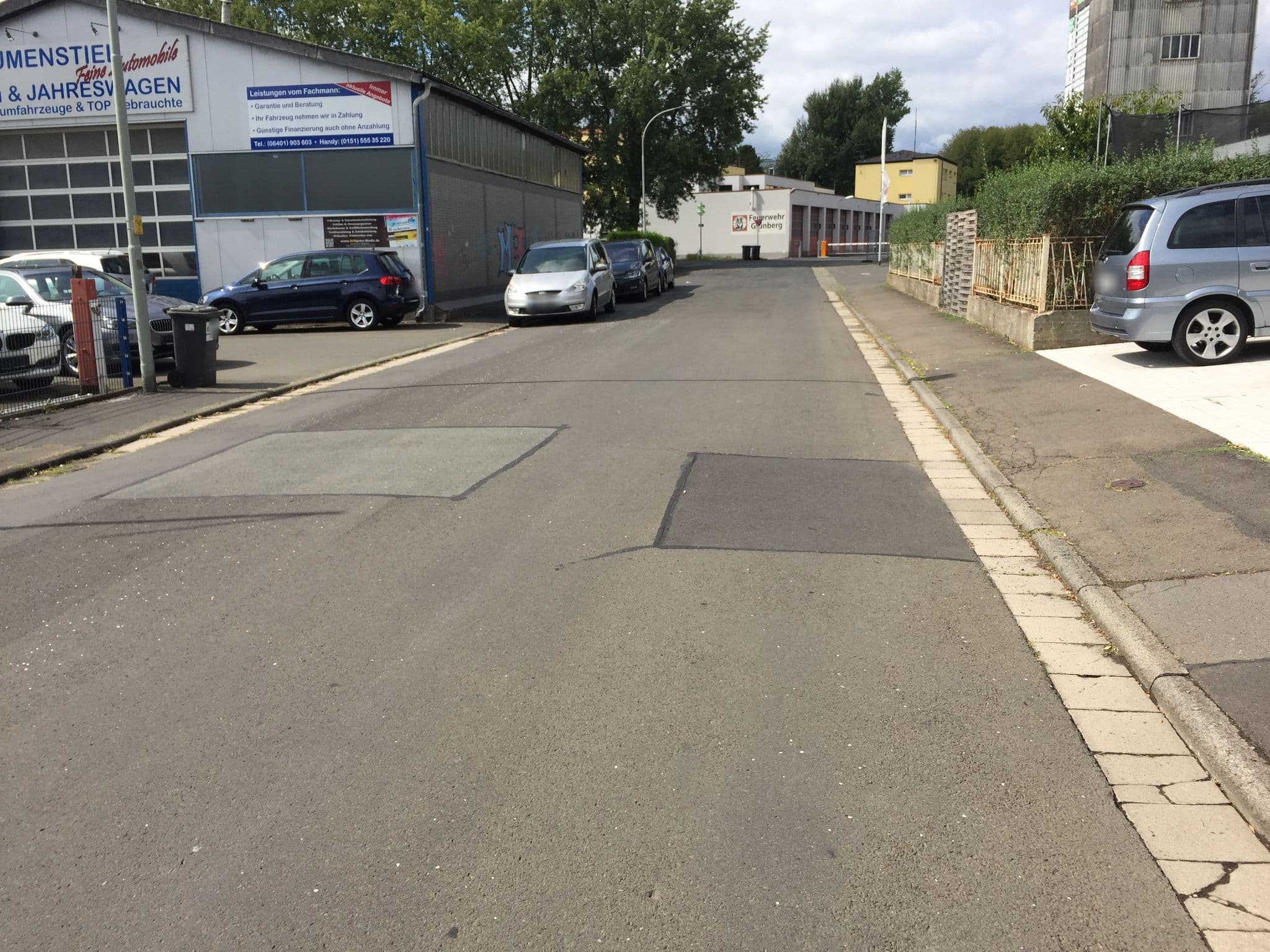 Street view near Reisemobilstellplatz Grünberg, Grünberg — © dominik354 (CC BY-SA · Mapillary)