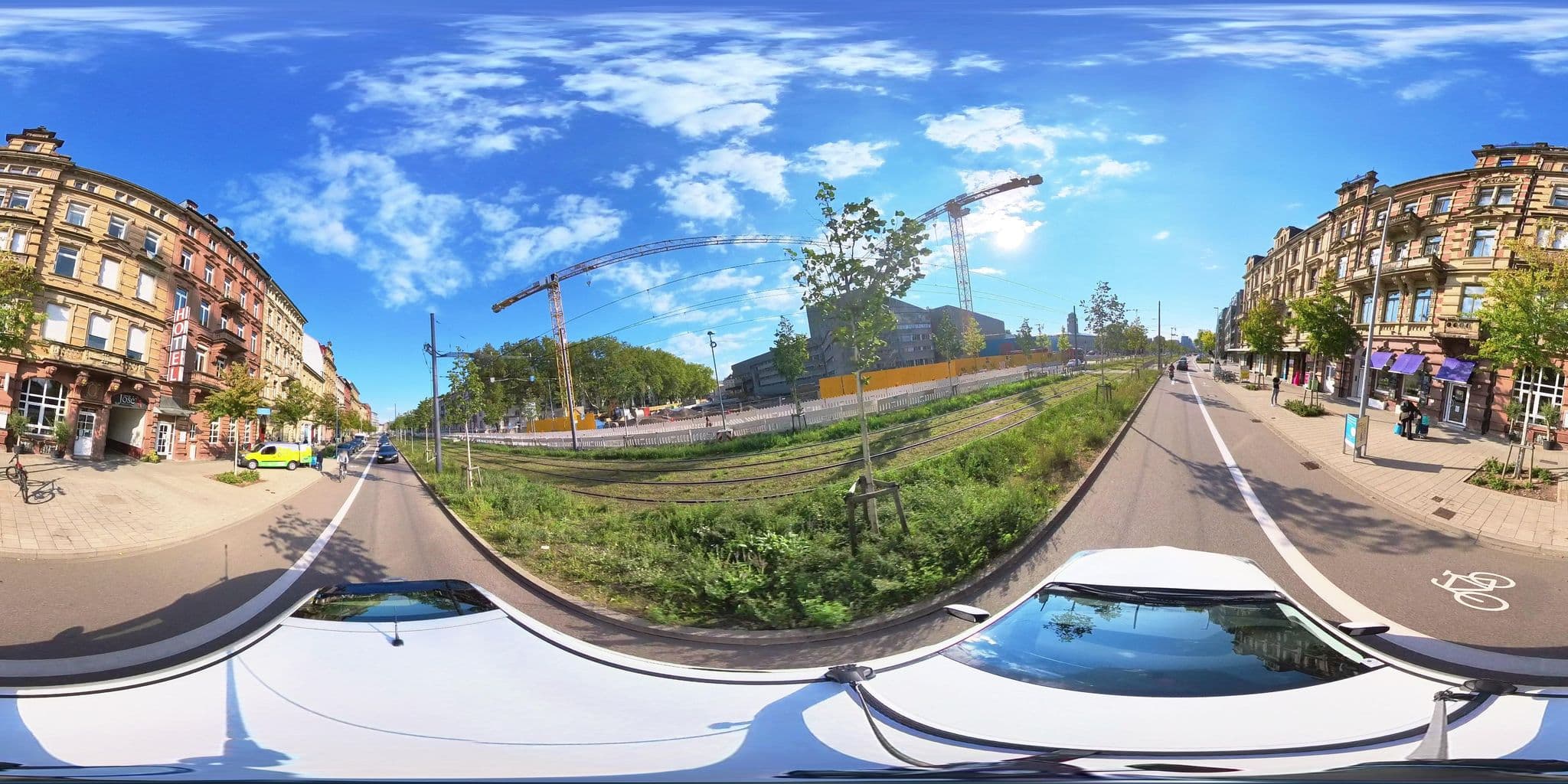 Street view near Trip Inn Hotel Blankenburg, Karlsruhe — © osmplus_org (CC BY-SA · Mapillary)