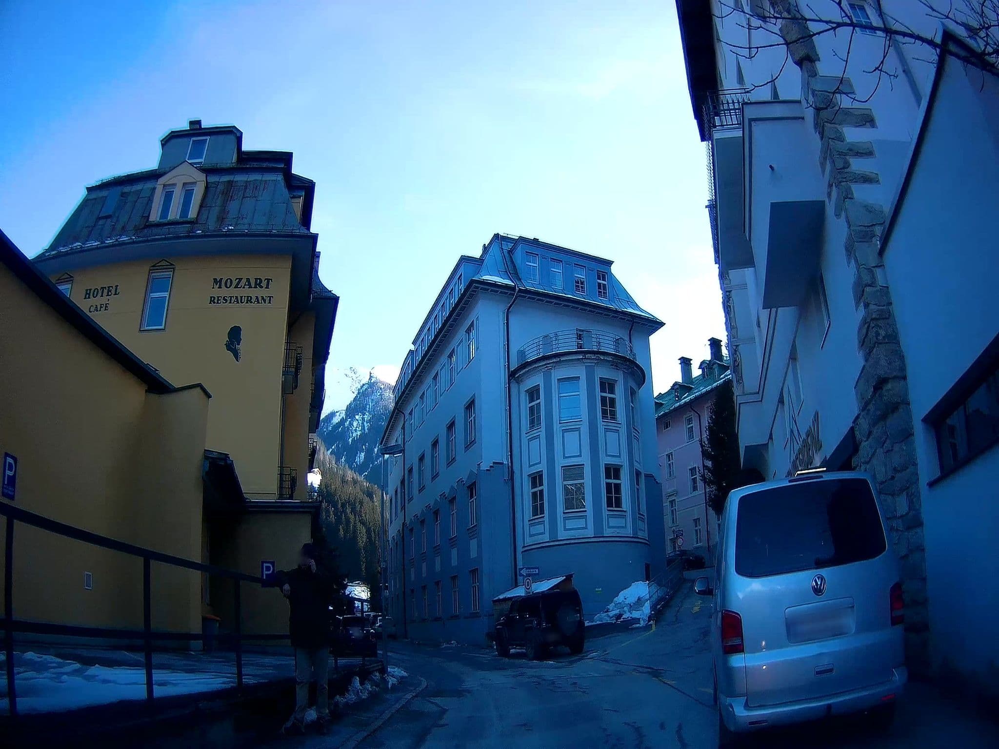 Street view near Hotel Mozart, Bad Gastein