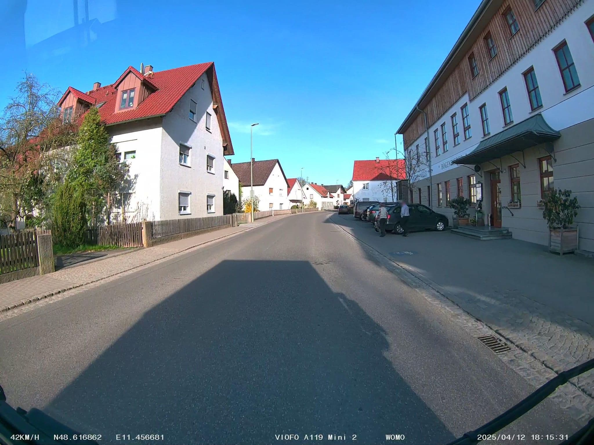 Street view near Hotel Bogenrieder, Pörnbach — © soulcover (CC BY-SA · Mapillary)