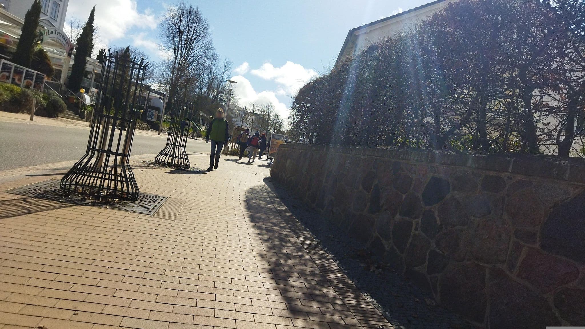 Street view near Villa Granitz, Ostseebad Göhren