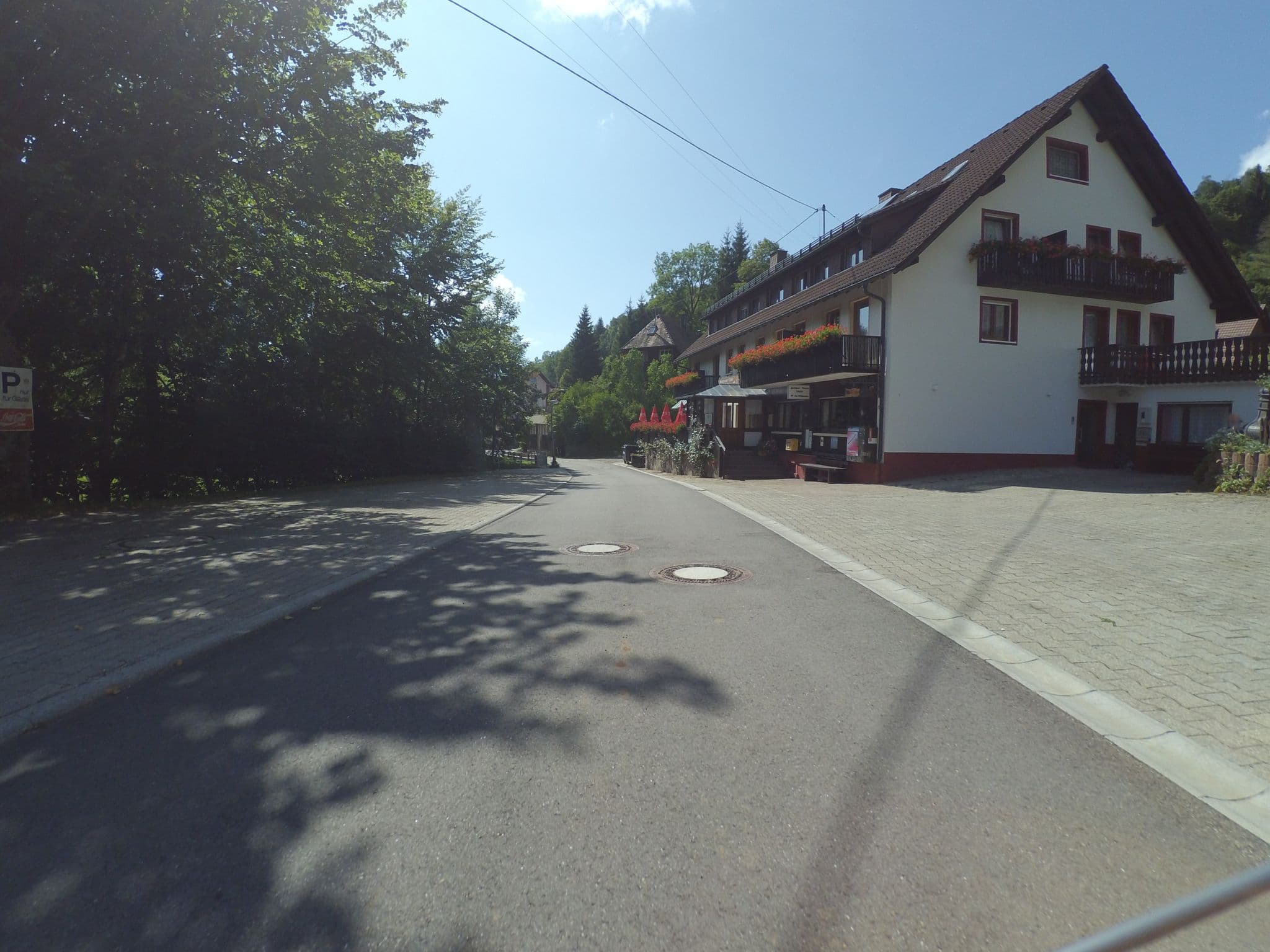 Street view near Pension Cafe Schuler, Sankt Peter — © peewee32 (CC BY-SA · Mapillary)