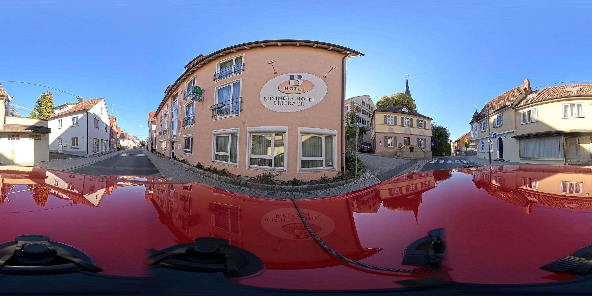 Street view near Business Hotel Biberach, Bad Wimpfen — © teddy73 (CC BY-SA · Mapillary)
