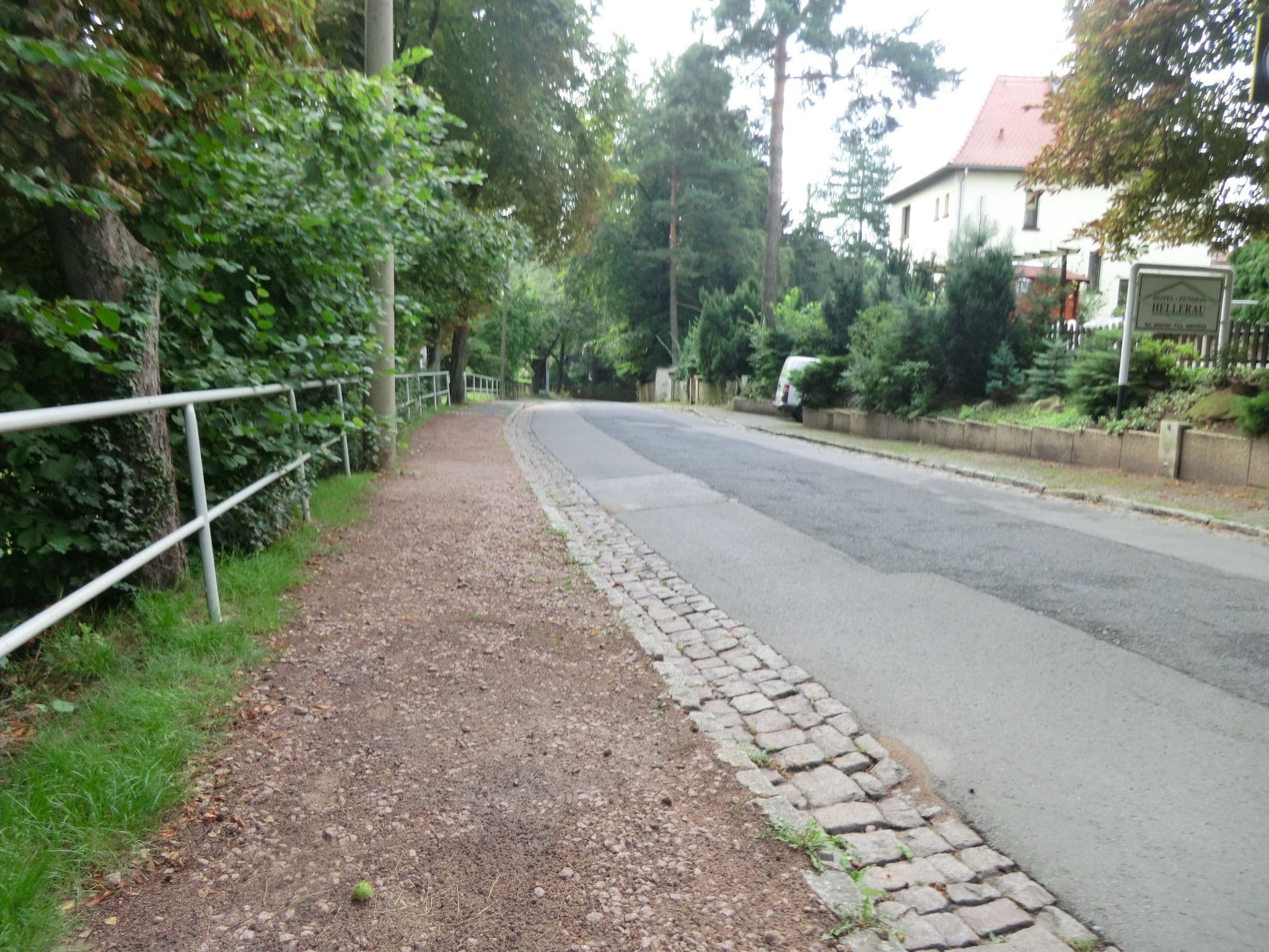 Street view near Pension Hellerau, Hellerau — © ubahnverleih (CC BY-SA · Mapillary)