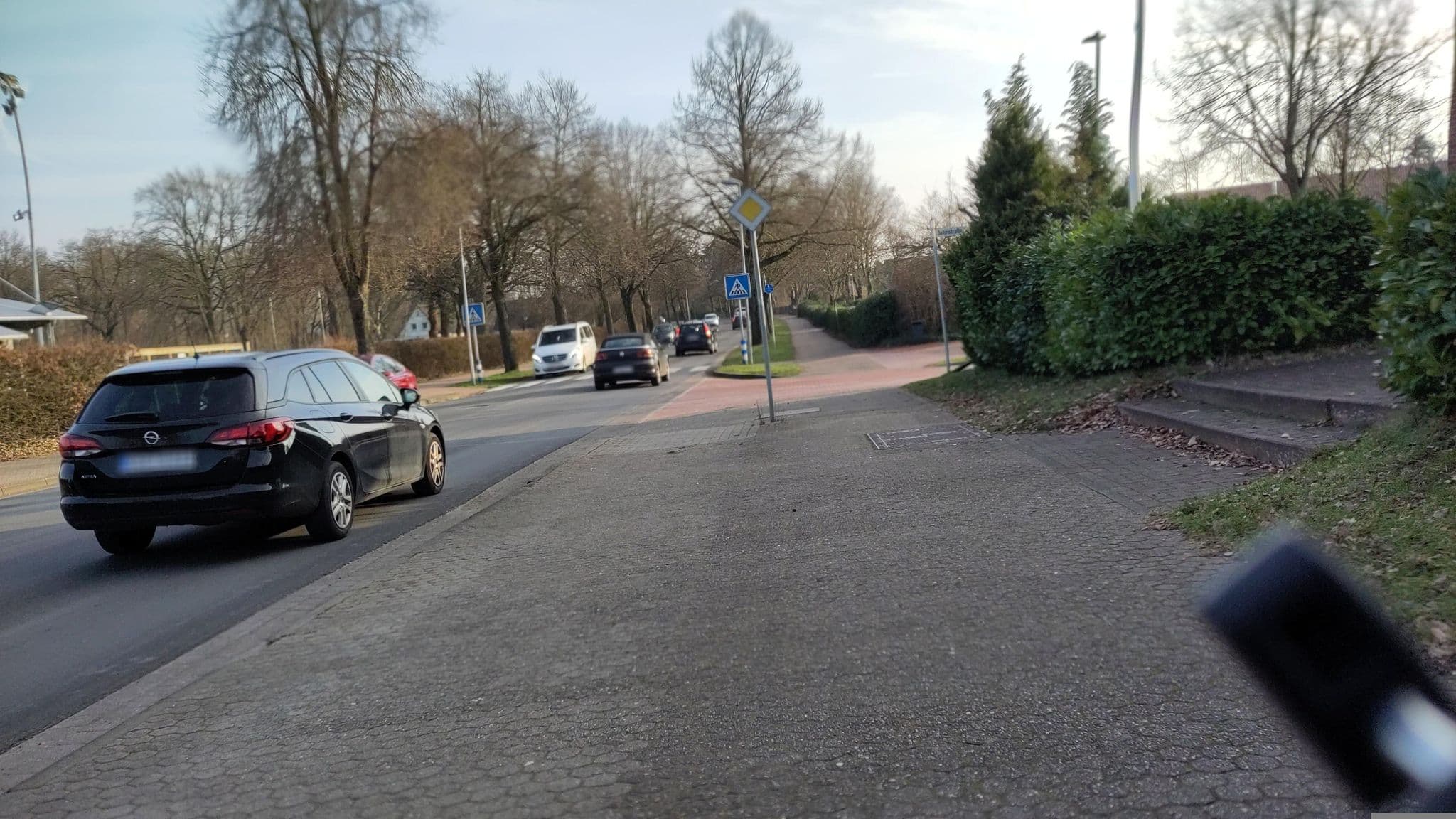 Street view near Appartment Hotel Verden, Verden — © angelwahn (CC BY-SA · Mapillary)