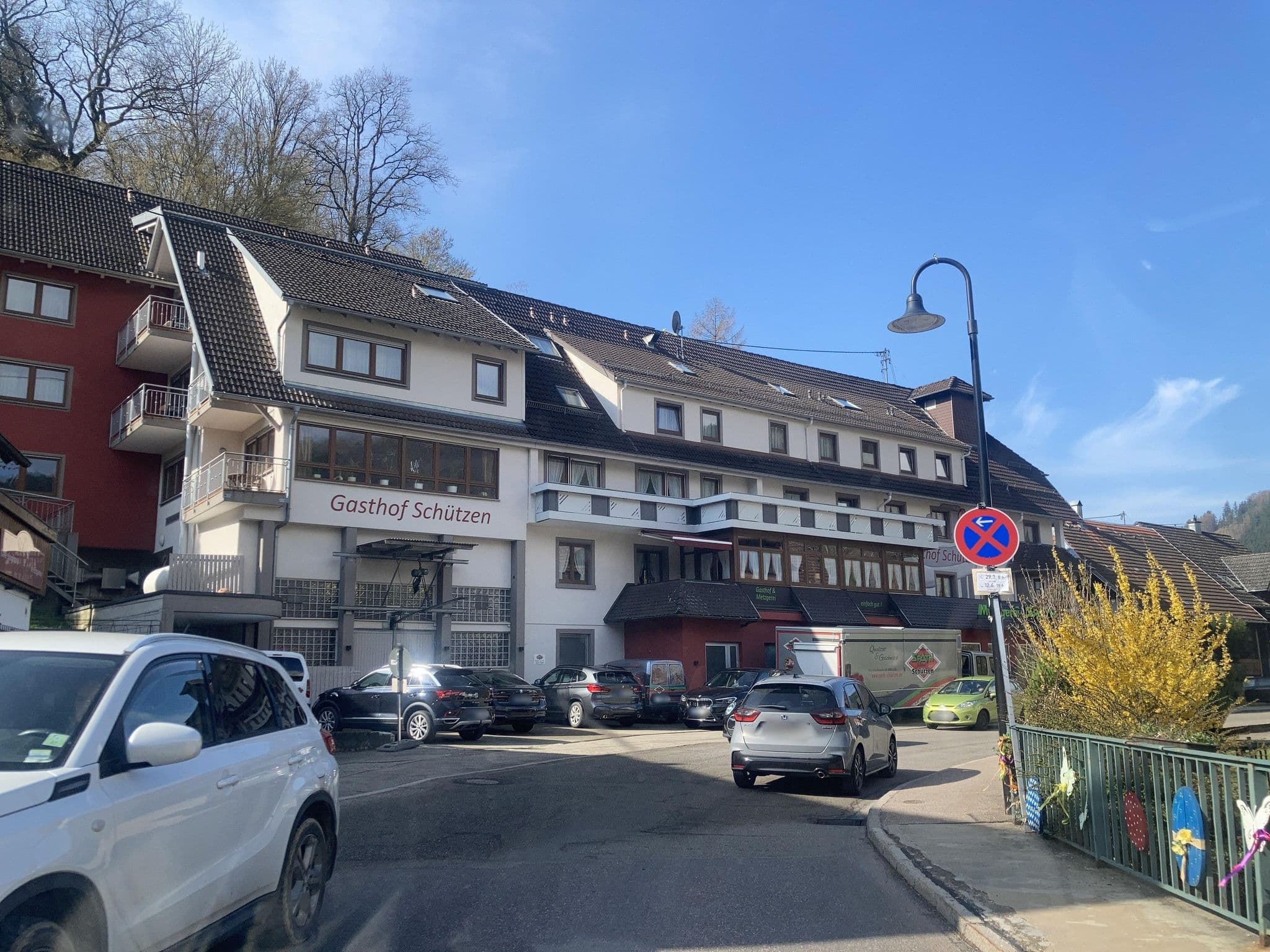 Street view near Hotel Gasthof Adler, Mühlenbach — © tasmaniadevil (CC BY-SA · Mapillary)