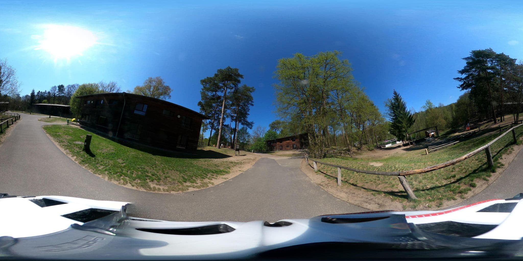 Street view near Haus 2 "Seeschlösschen", Mixdorf — © Oderradler (CC BY-SA · Mapillary)