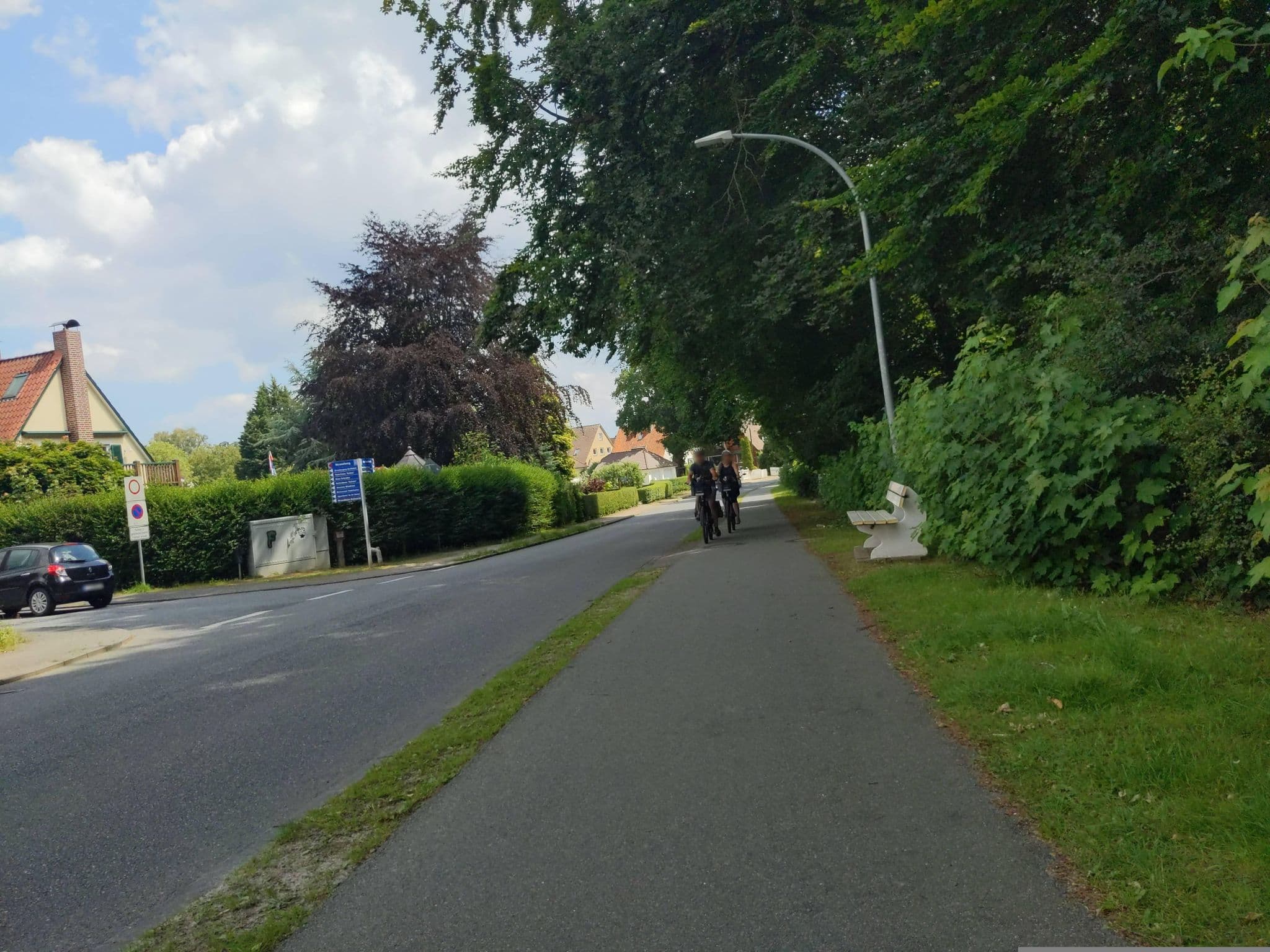 Street view near Pension Brötzmann, Blekendorf — © rasmustravemnd (CC BY-SA · Mapillary)