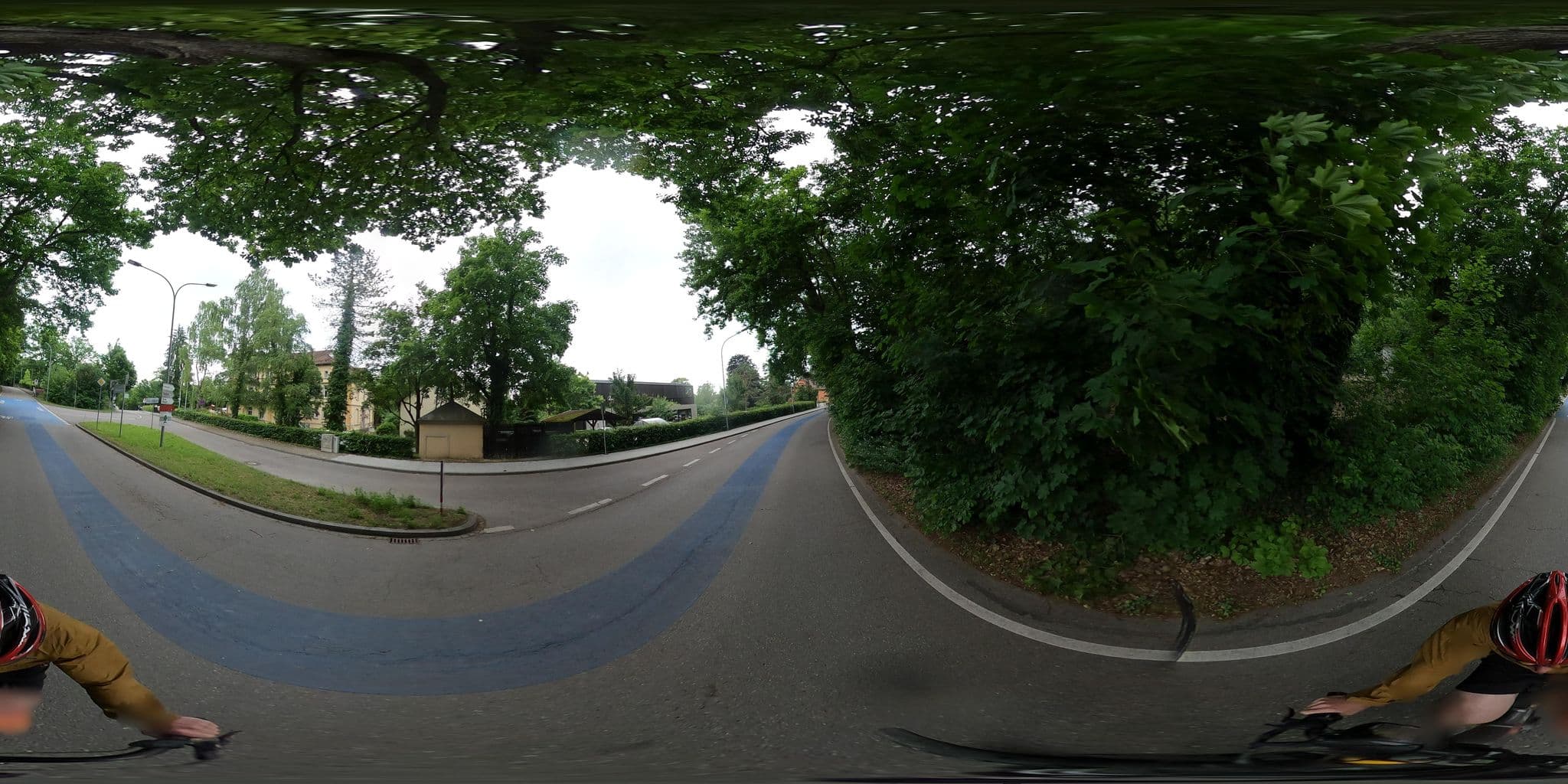 Street view near Hotel Waldhaus Jakob, Petershausen-Ost — © RadNETZ (CC BY-SA · Mapillary)