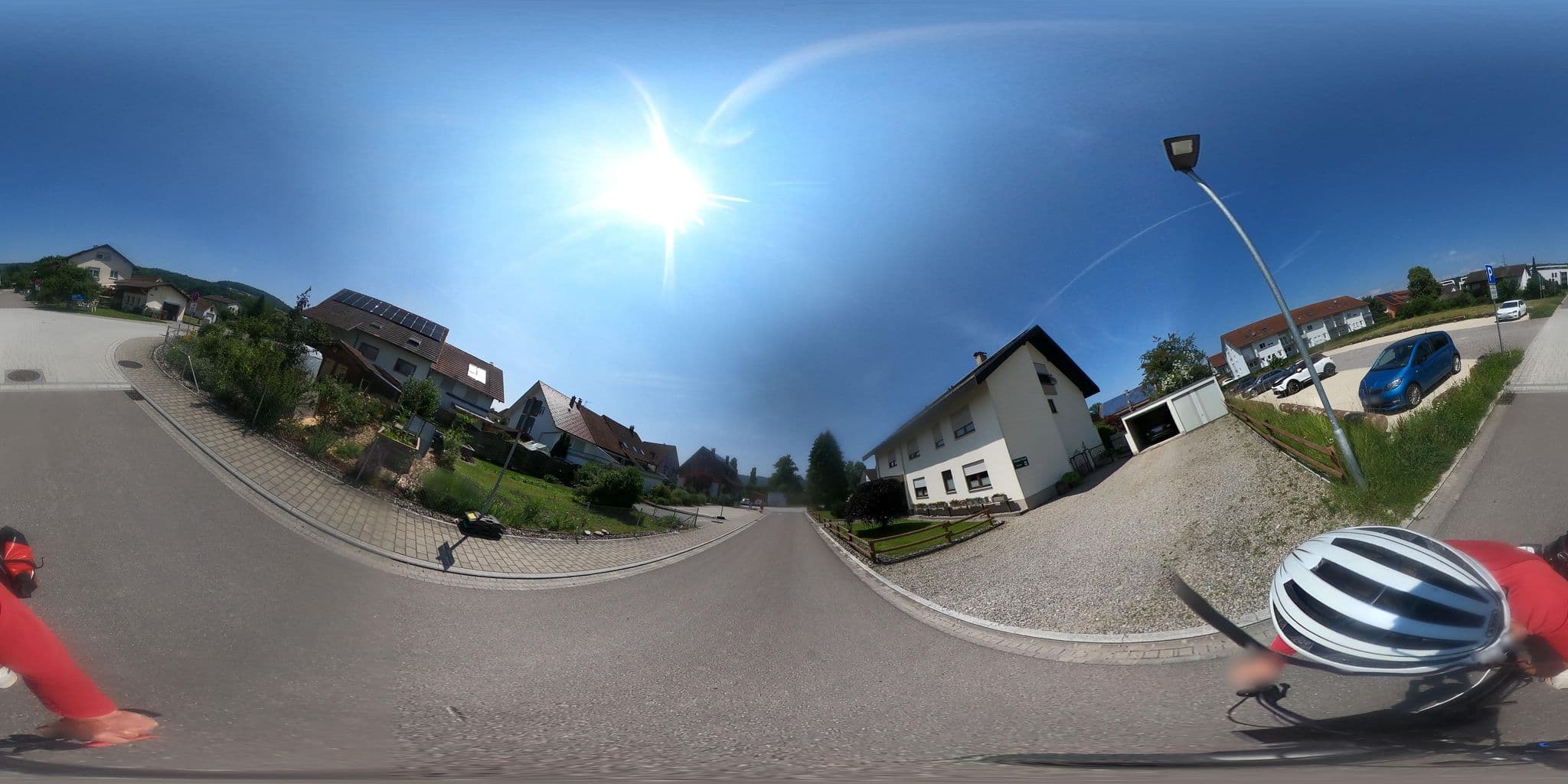 Street view near Pension Krauß, Lauchringen — © RadNETZ (CC BY-SA · Mapillary)