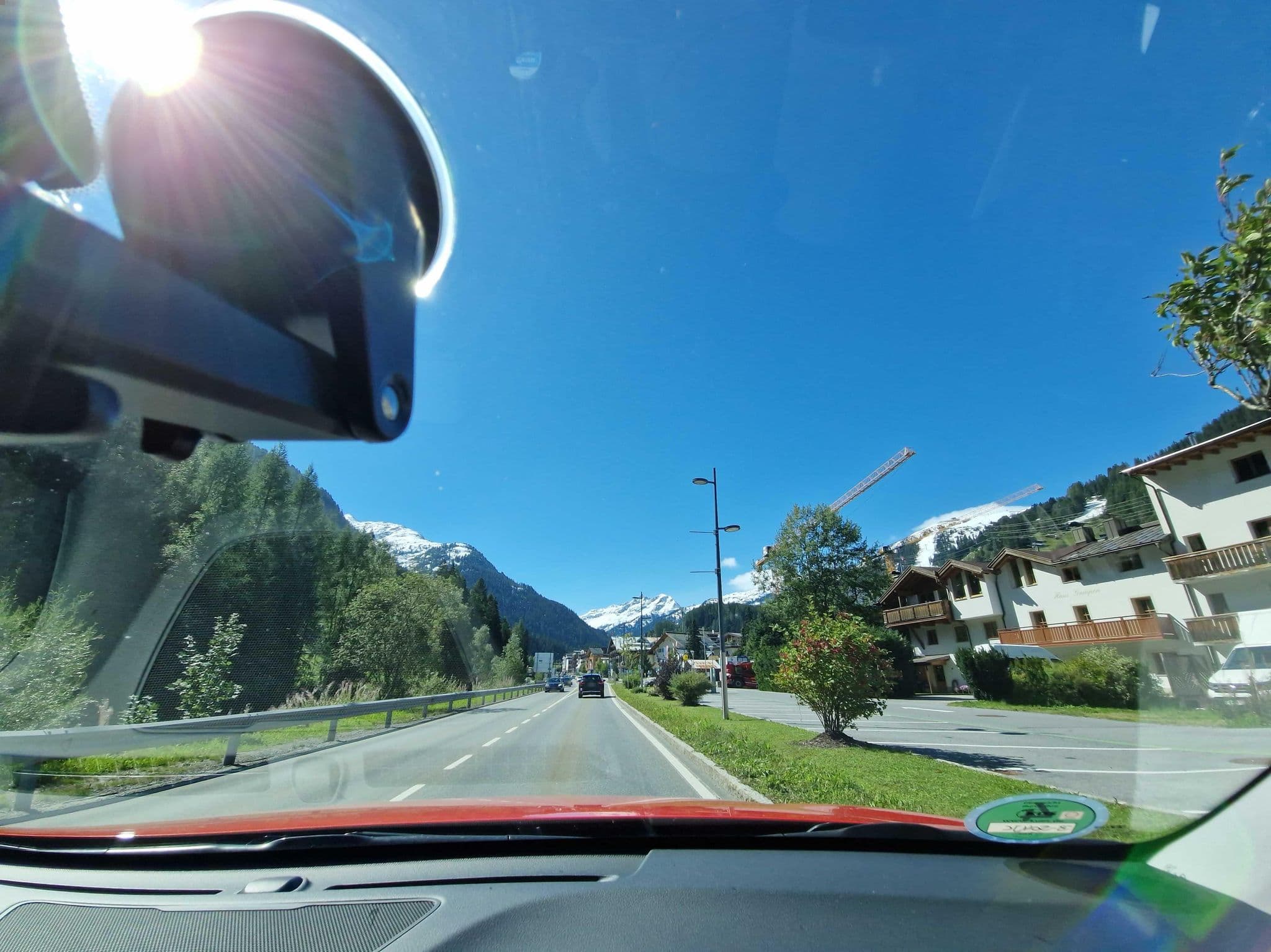 Street view near Tyrol, St Anton am Arlberg