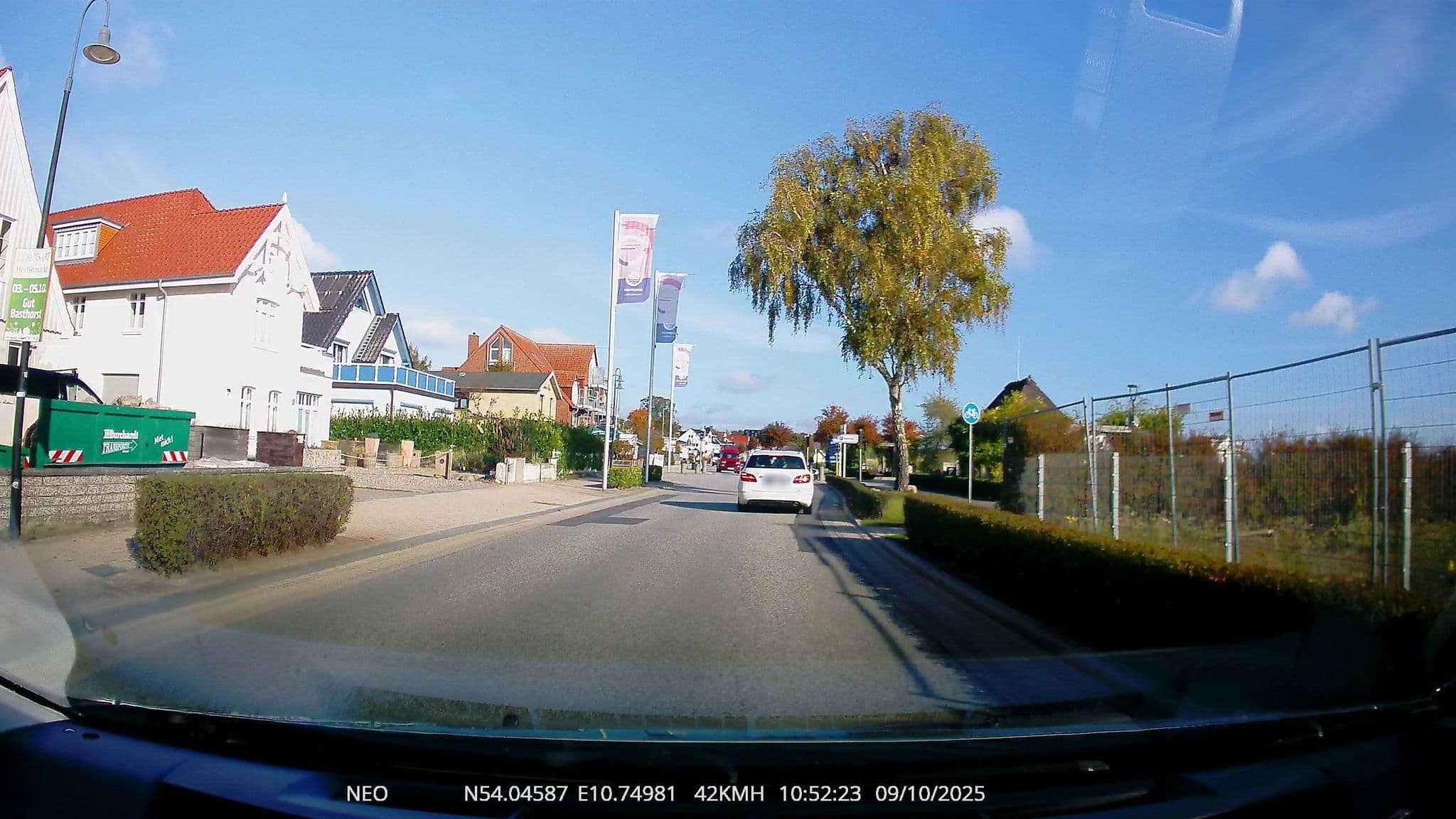 Street view near Haus Gertrud, Scharbeutz
