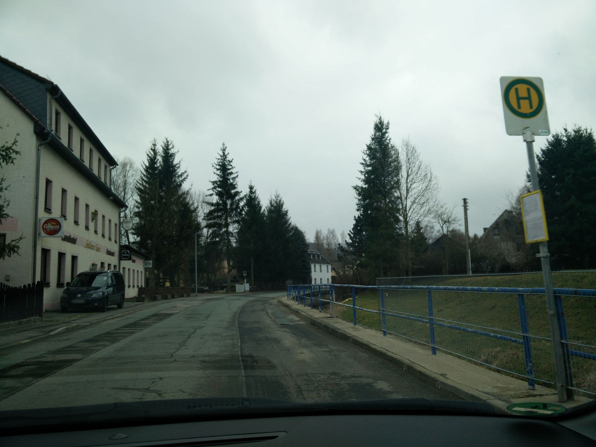 Street view near Landhotel Goldener Löwe, Burgstädt — © shogun (CC BY-SA · Mapillary)