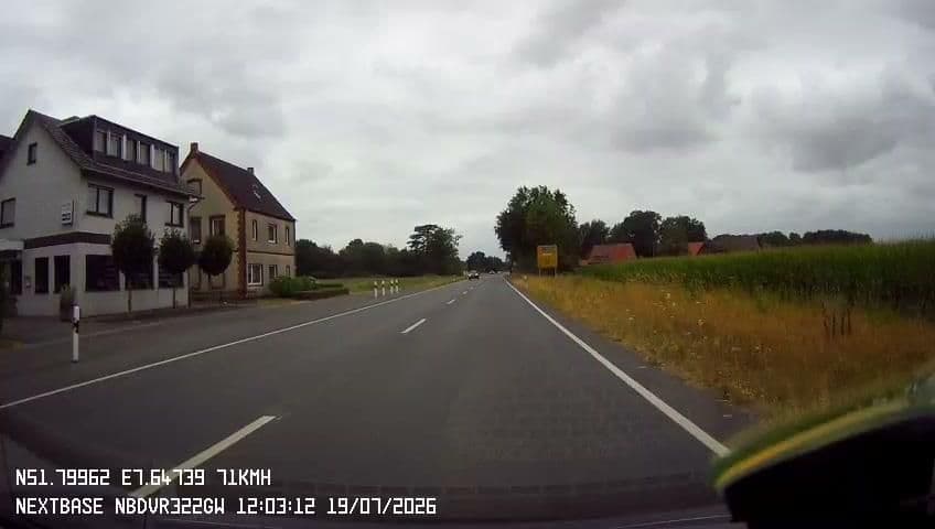 Street view near Gasthof Brüggemann, Ascheberg — © derlipper (CC BY-SA · Mapillary)