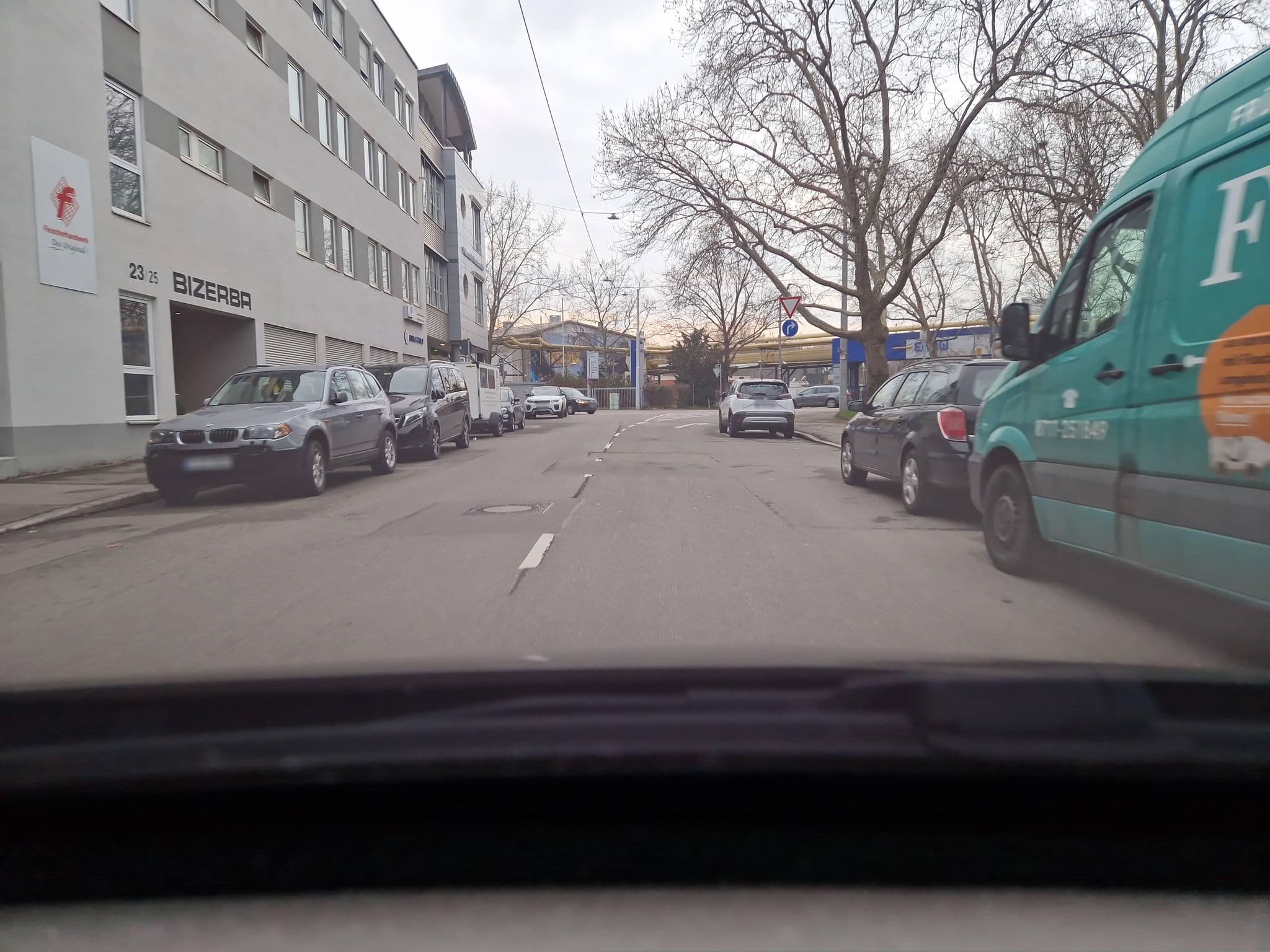 Street view near Stadthotel am Wasen, Stuttgart-Ost — © maerklin29800 (CC BY-SA · Mapillary)