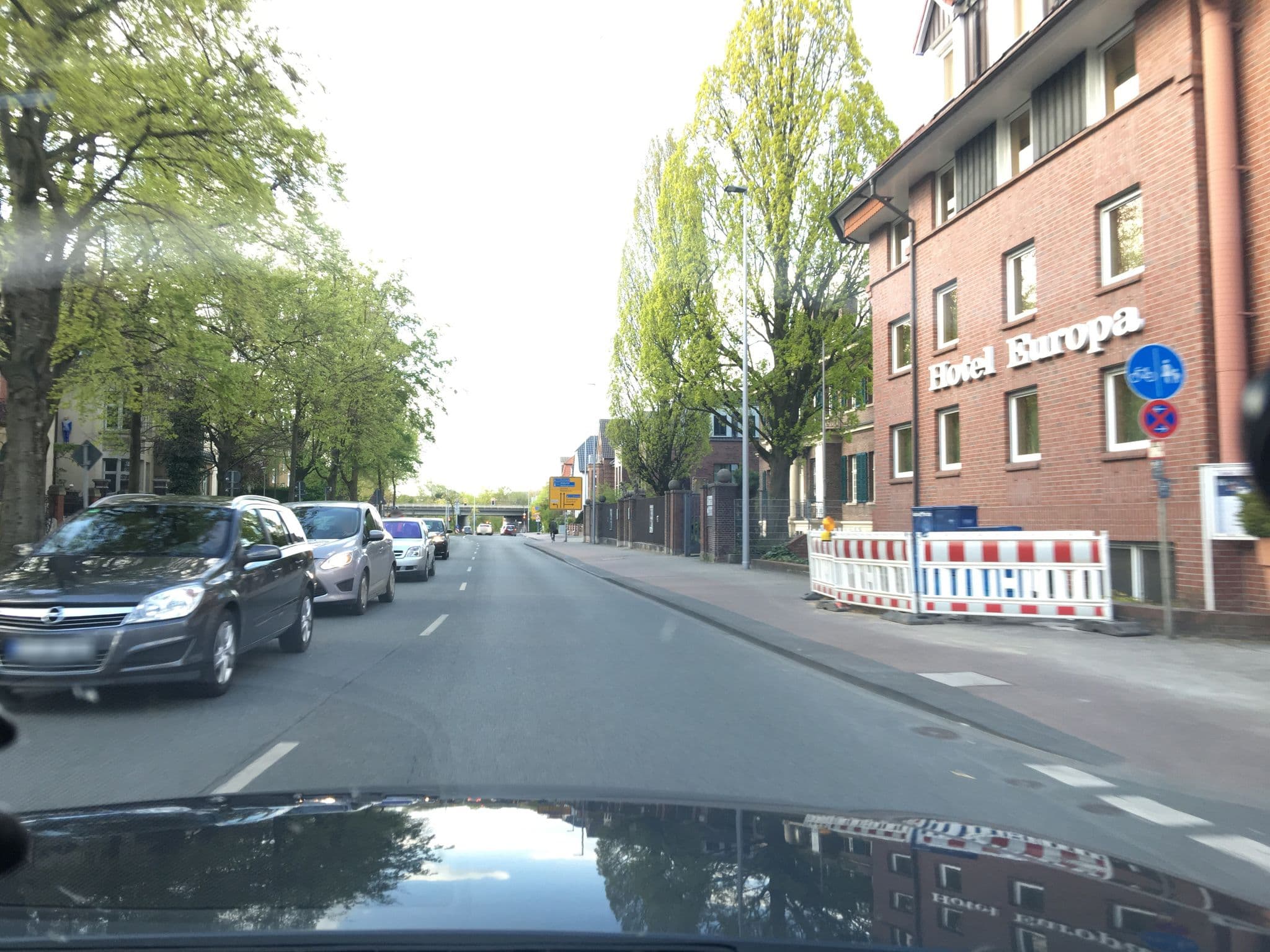 Street view near Hotel Europa, Münster — © kgvx (CC BY-SA · Mapillary)