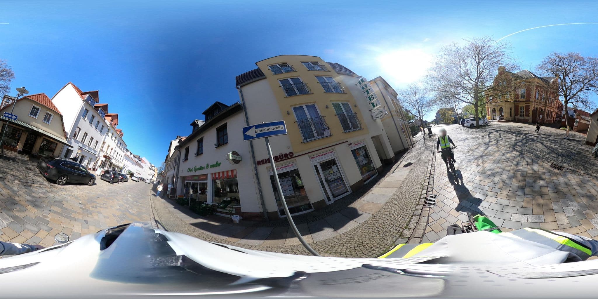 Street view near Zur Post, Schleife — © Mobilitaetswerk (CC BY-SA · Mapillary)