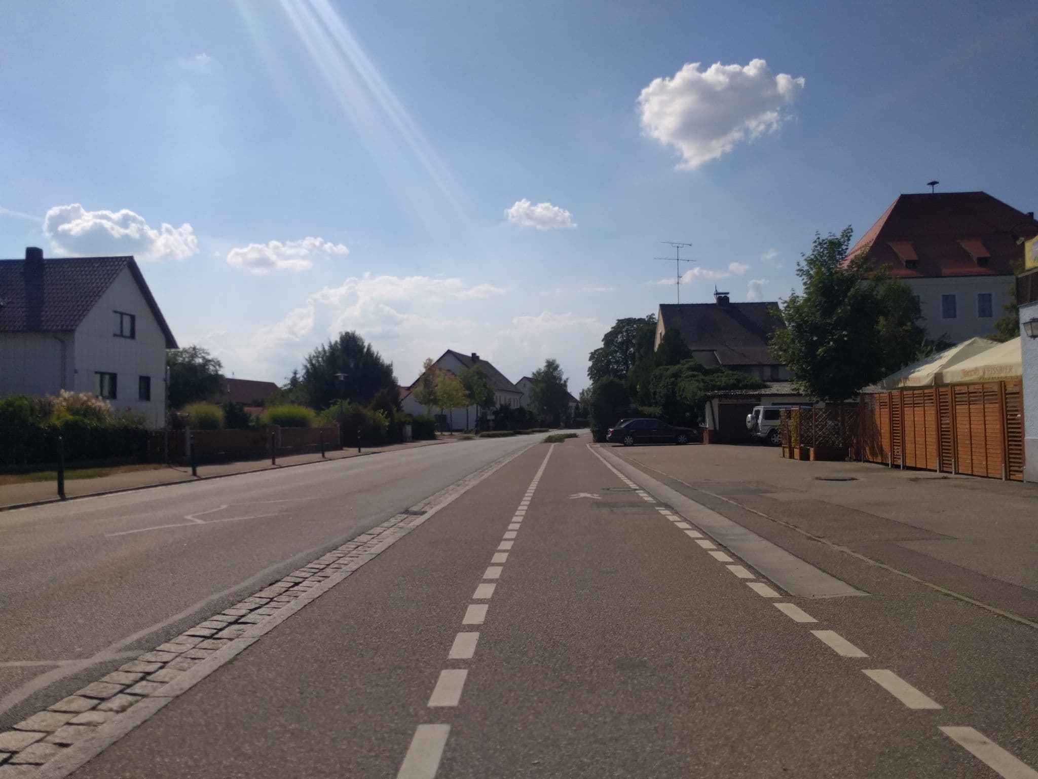 Street view near Gasthof & Pension Deutsch, Barbing — © tbeckler (CC BY-SA · Mapillary)