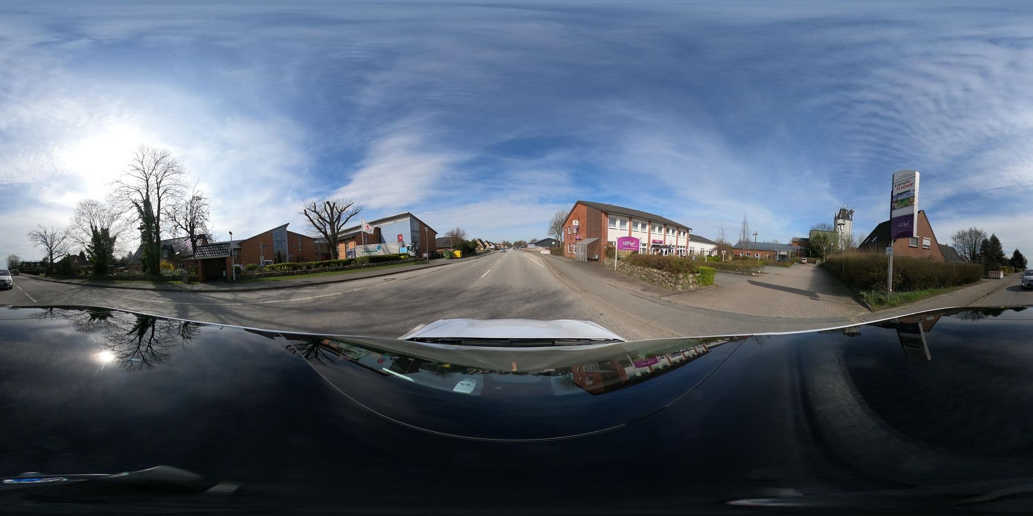 Street view near Landgasthof Struckum, Breklum — © peterleth (CC BY-SA · Mapillary)