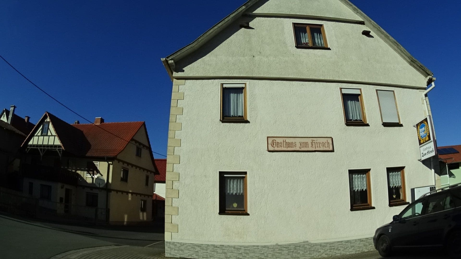 Street view near Gaststätte „Zum Hirsch”, Untermaßfeld — © ramap (CC BY-SA · Mapillary)
