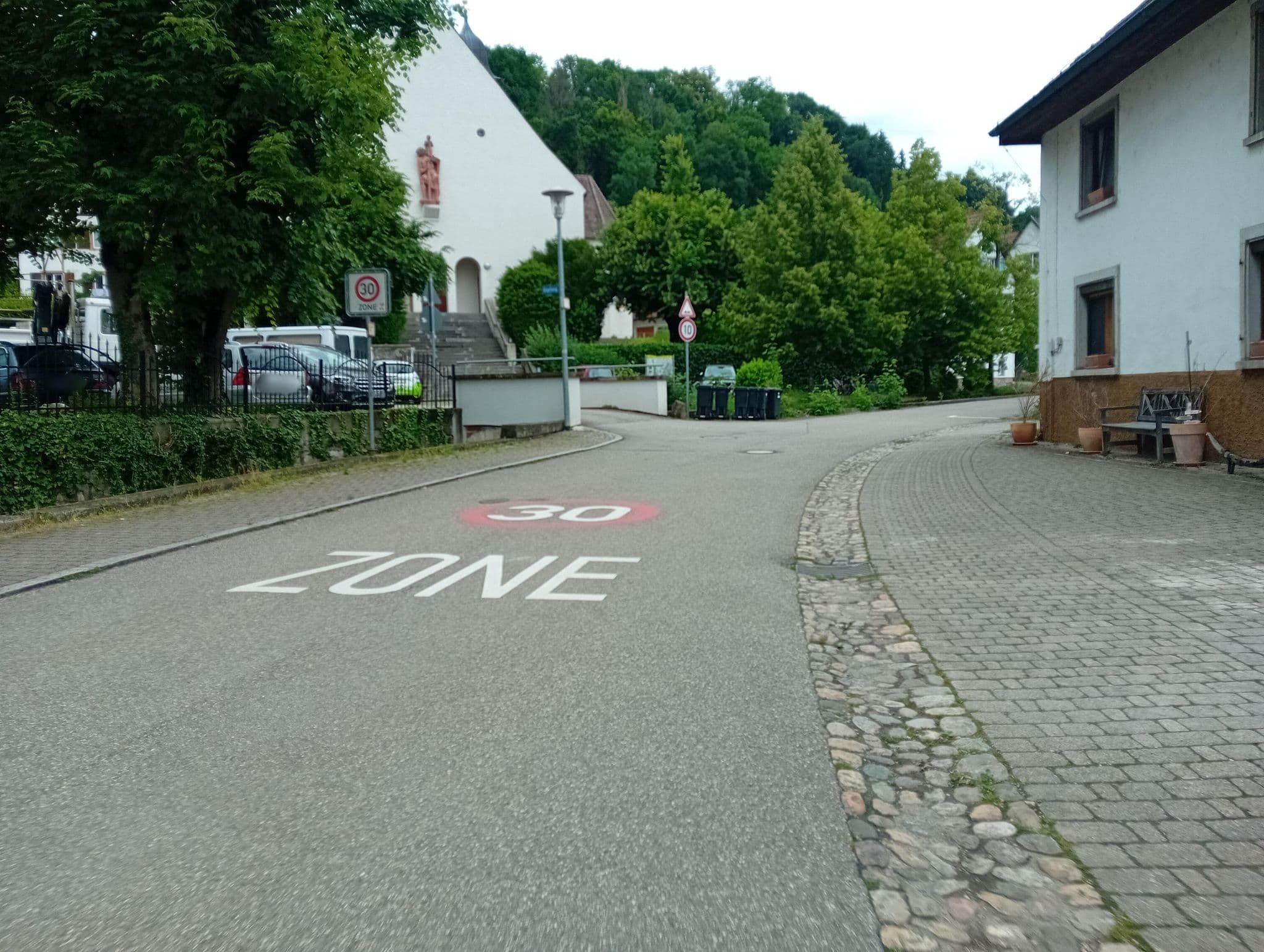 Street view near Die Sonne Nollingen, Rheinfelden — © Rechir (CC BY-SA · Mapillary)