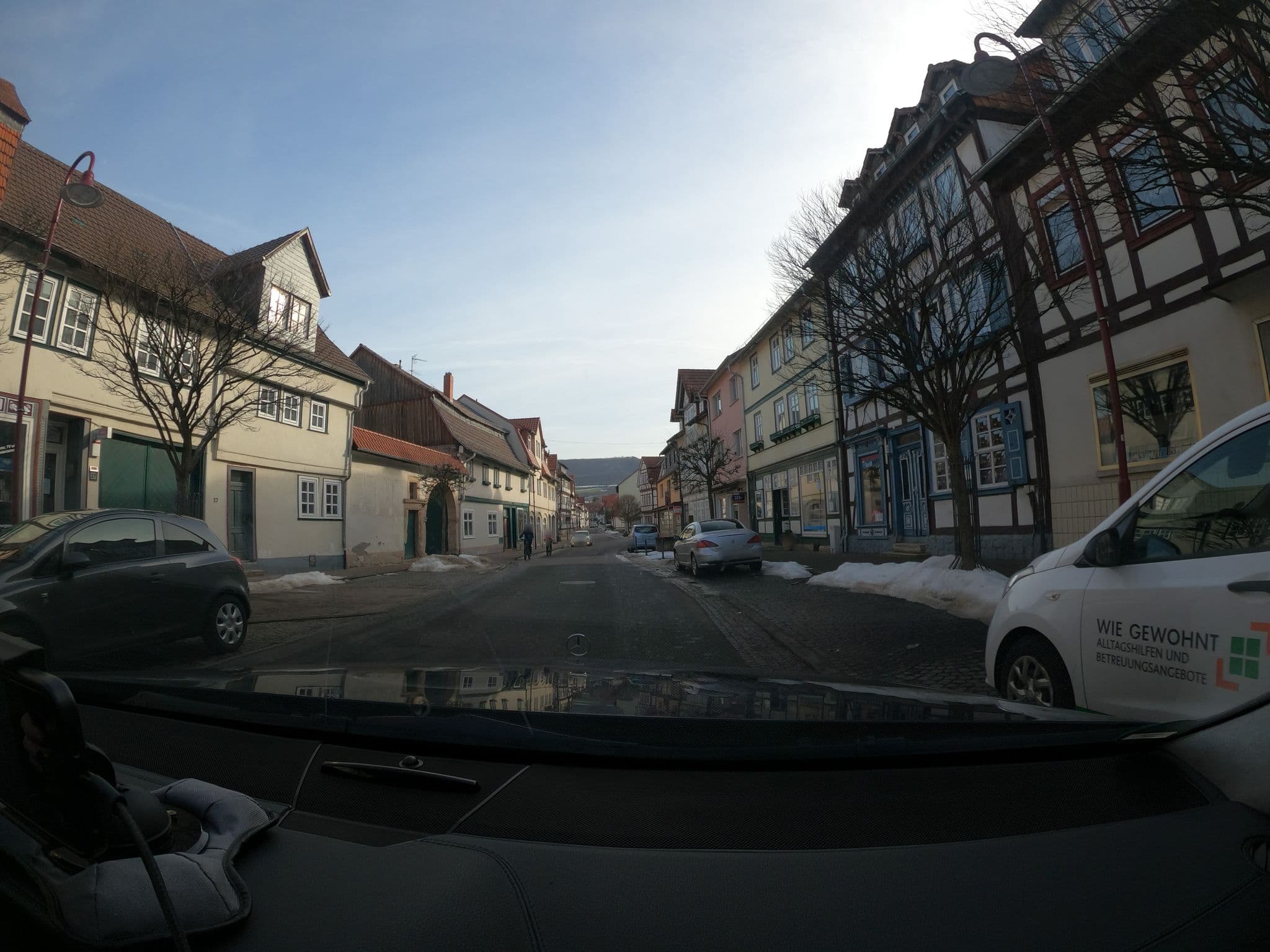 Street view near Zum Schwan, Wanfried — © saschahaberkorn (CC BY-SA · Mapillary)