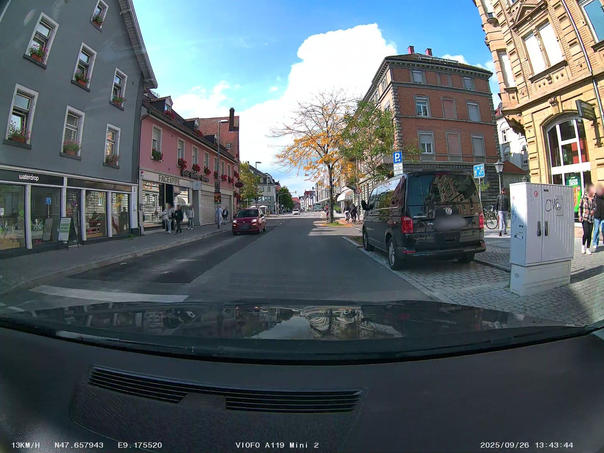 Street view near Hotel Pension Graf, Konstanz — © soulcover (CC BY-SA · Mapillary)