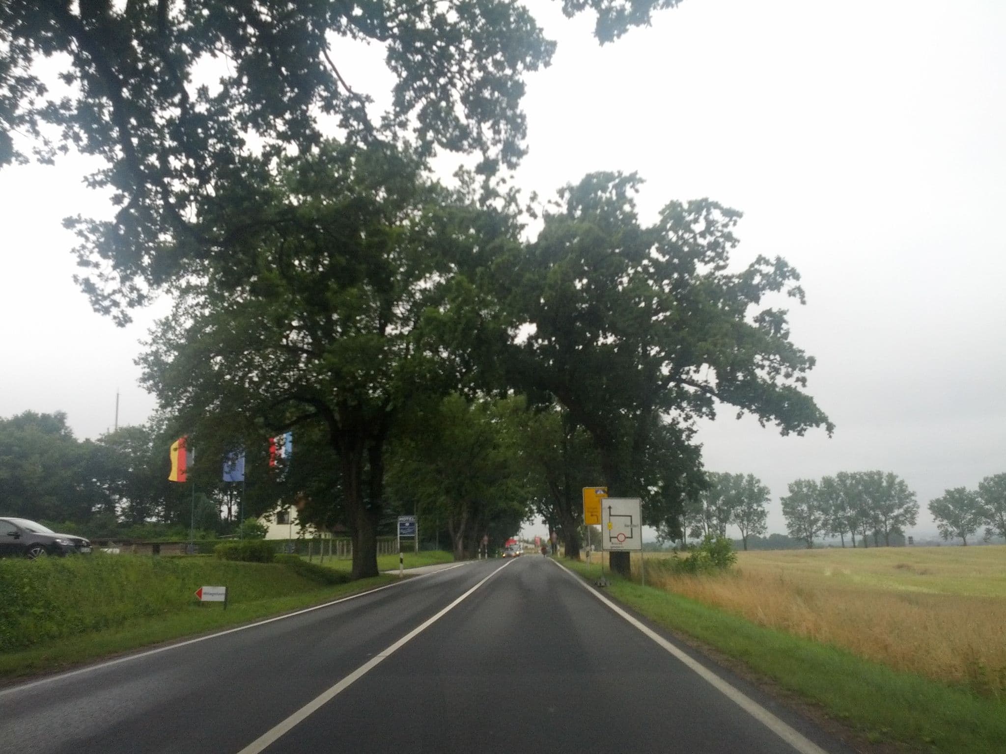 Street view near Landhaus Streeck, Hornstorf — © zoegglmeyr (CC BY-SA · Mapillary)