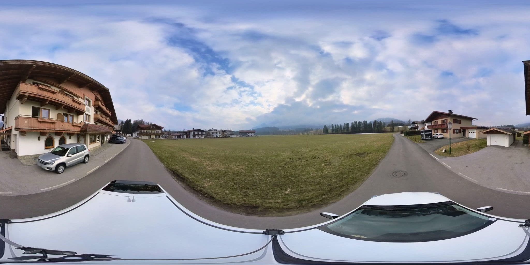 Street view near Hotel Riedl, Kössen — © osmplus_org (CC BY-SA · Mapillary)