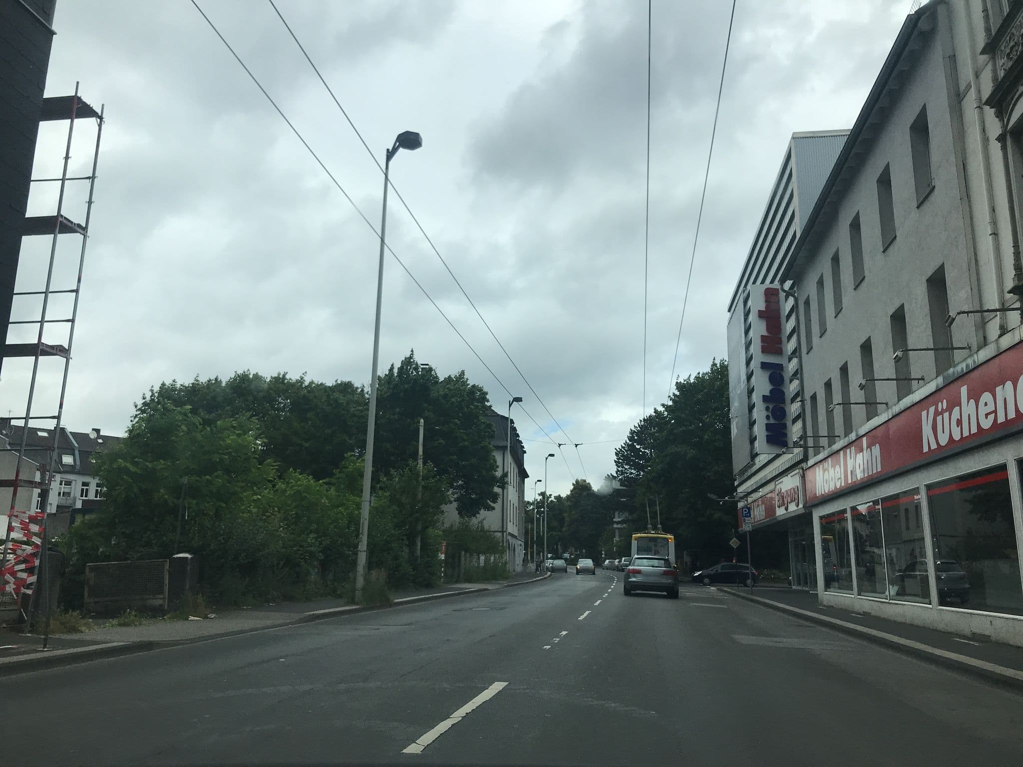 Street view near B & B Hotel, Ohligs — © saschahaberkorn (CC BY-SA · Mapillary)
