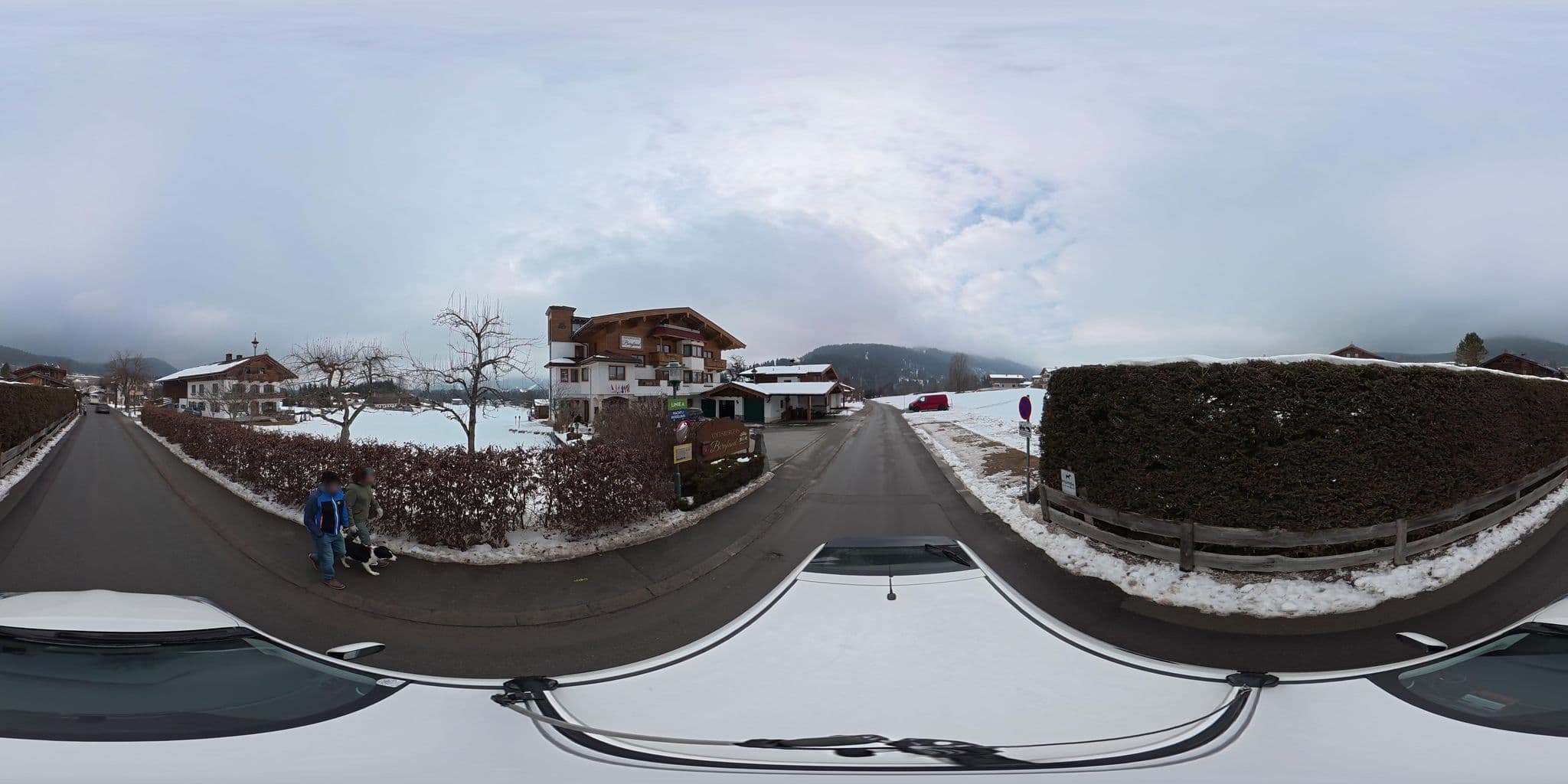 Street view near Pension Bergland, Ellmau — © osmplus_org (CC BY-SA · Mapillary)