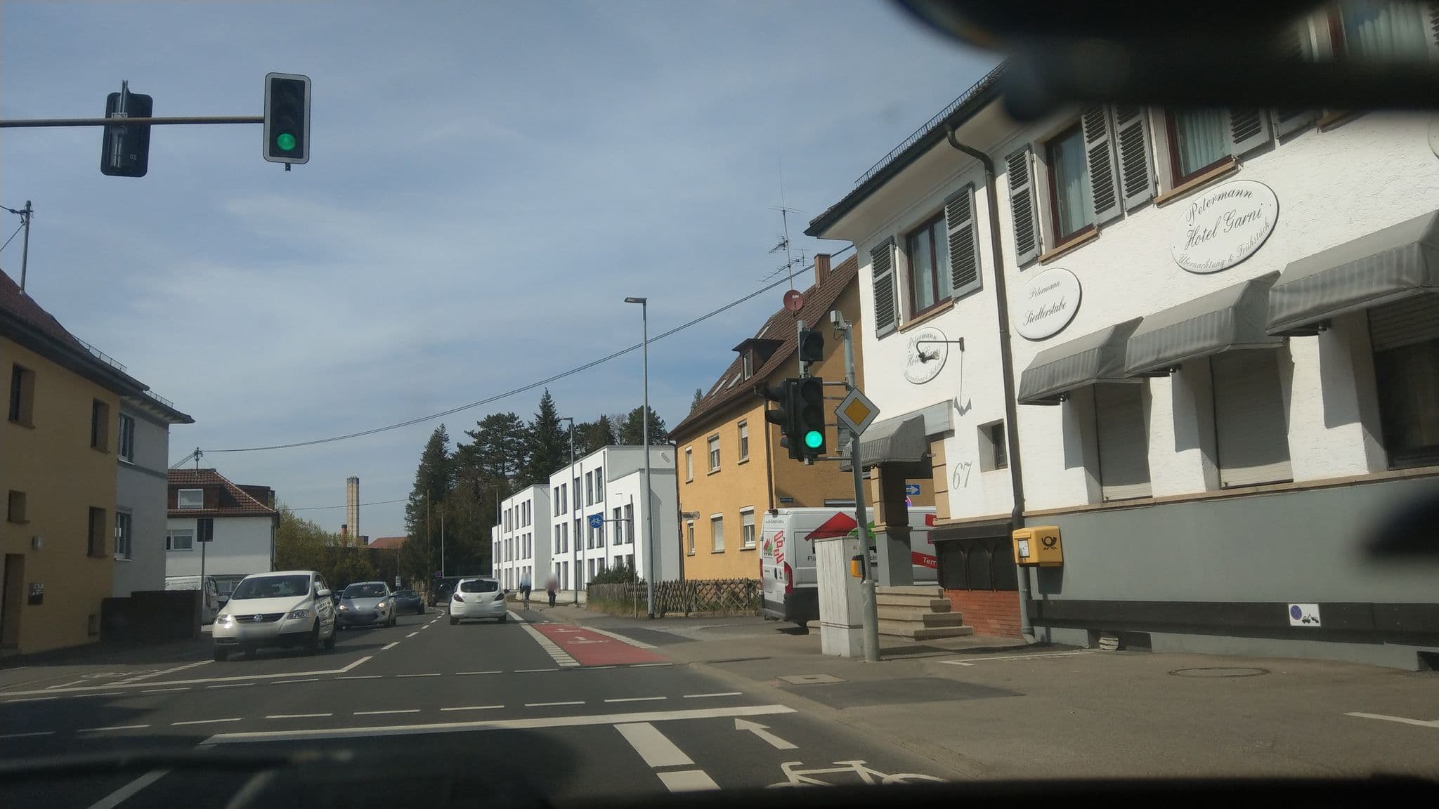 Street view near Hotel Garni, Siedlerstube, Nürtingen — © 5rmft (CC BY-SA · Mapillary)