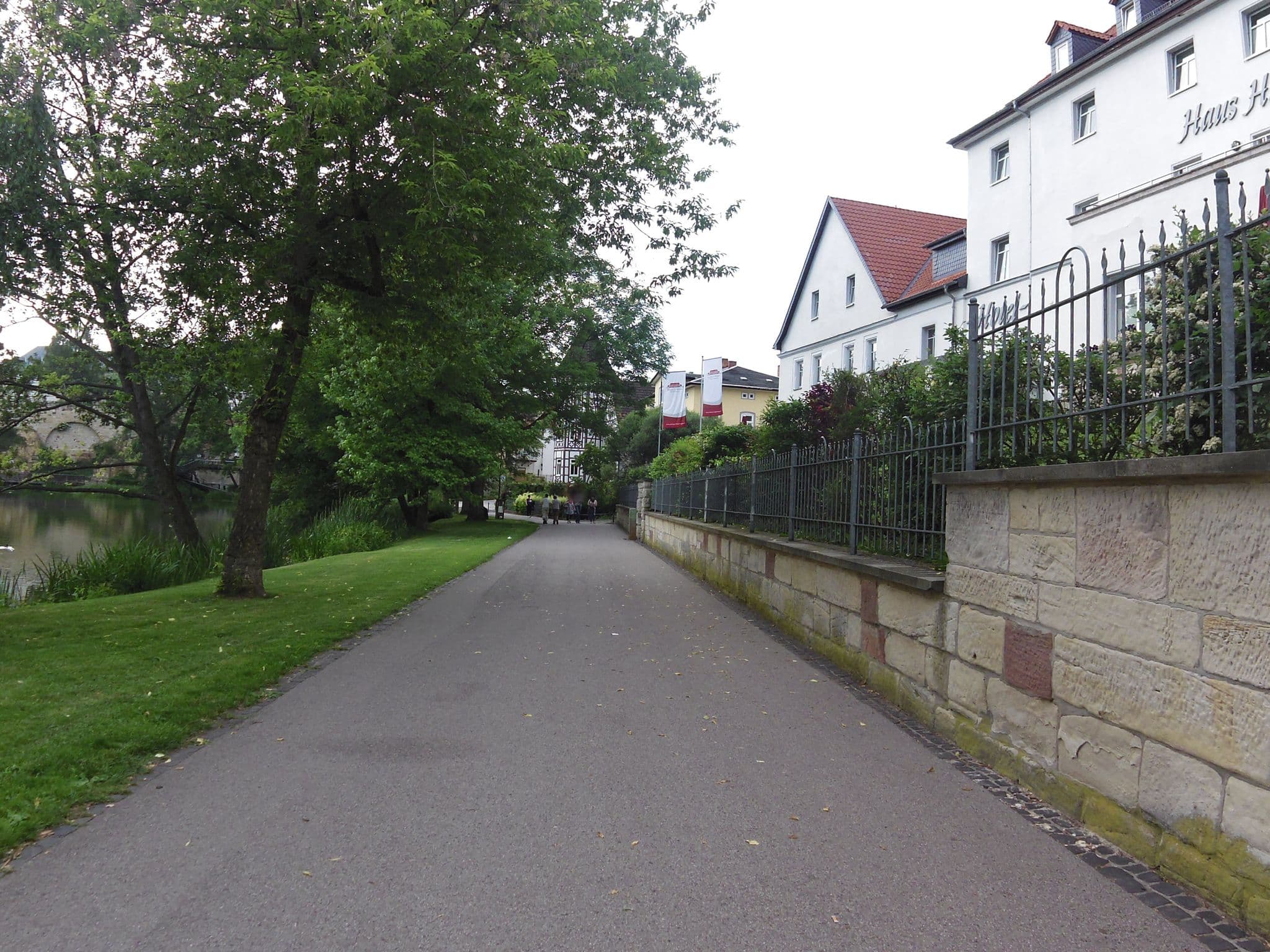 Street view near Haus Hufeland, Bad Salzungen — © zoegglmeyr (CC BY-SA · Mapillary)