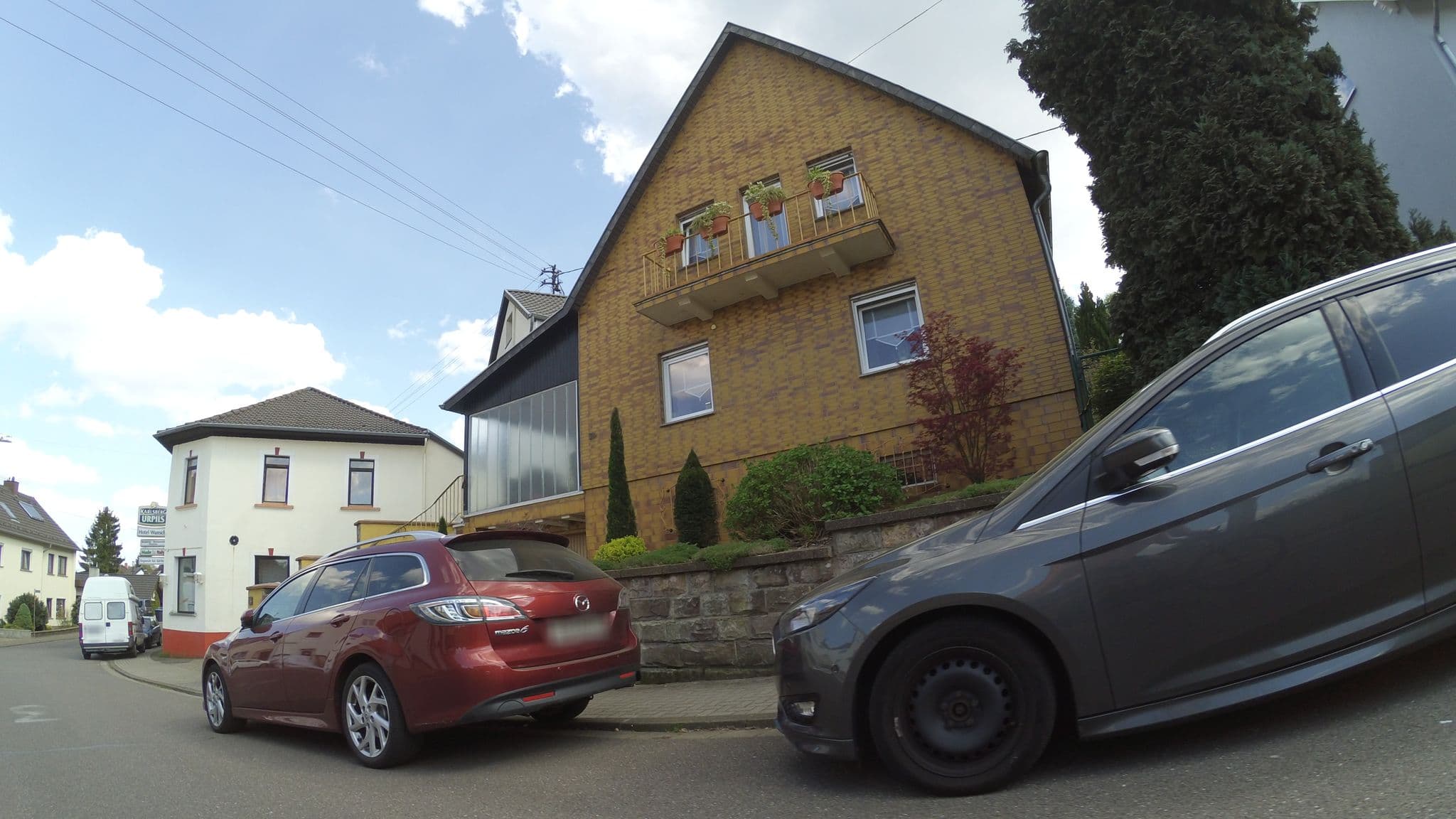Street view near Hotel Wunsch, Riegelsberg — © teddy73 (CC BY-SA · Mapillary)