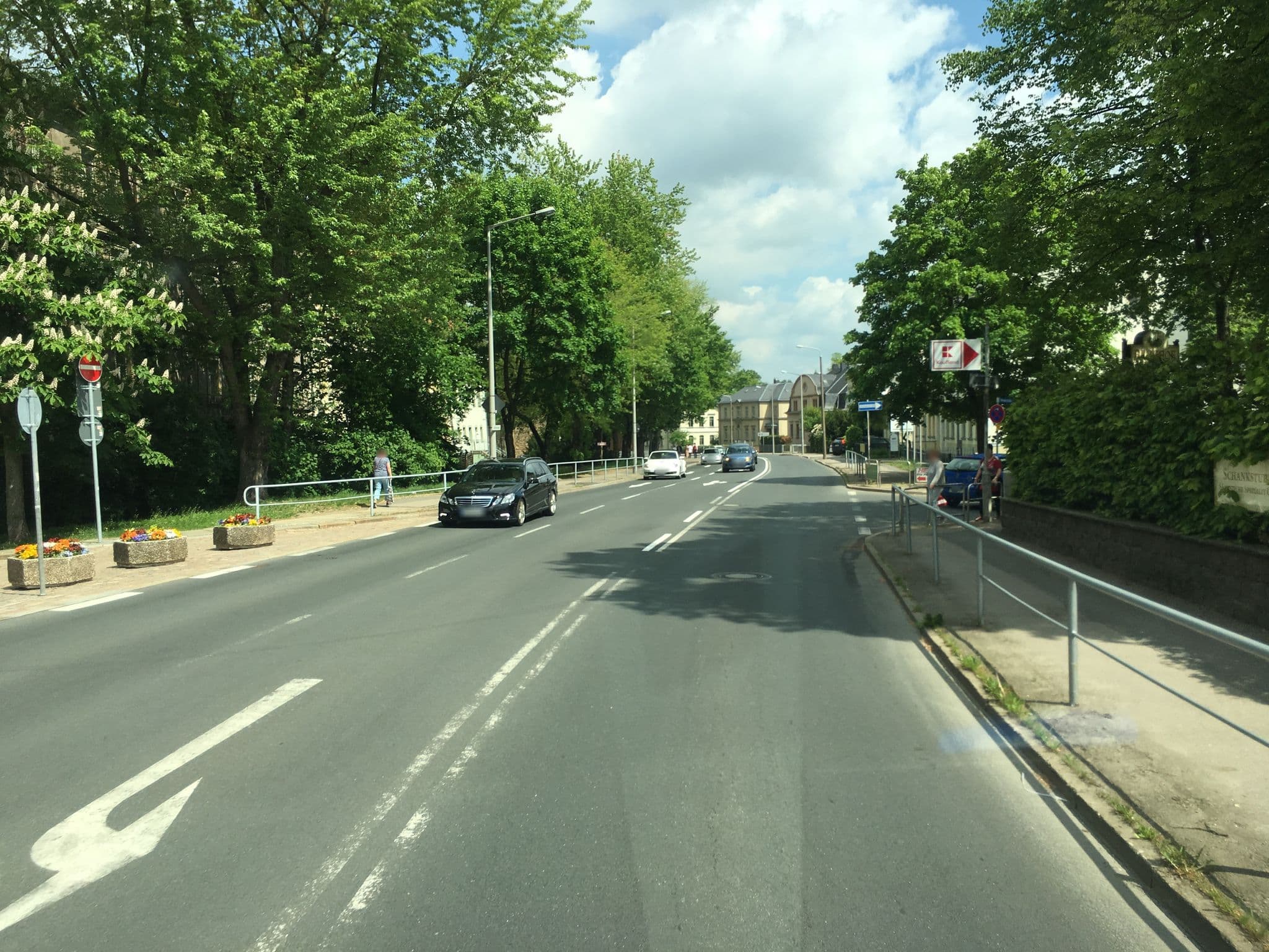 Street view near Brauhof Freiberg, Freiberg — © yaron (CC BY-SA · Mapillary)