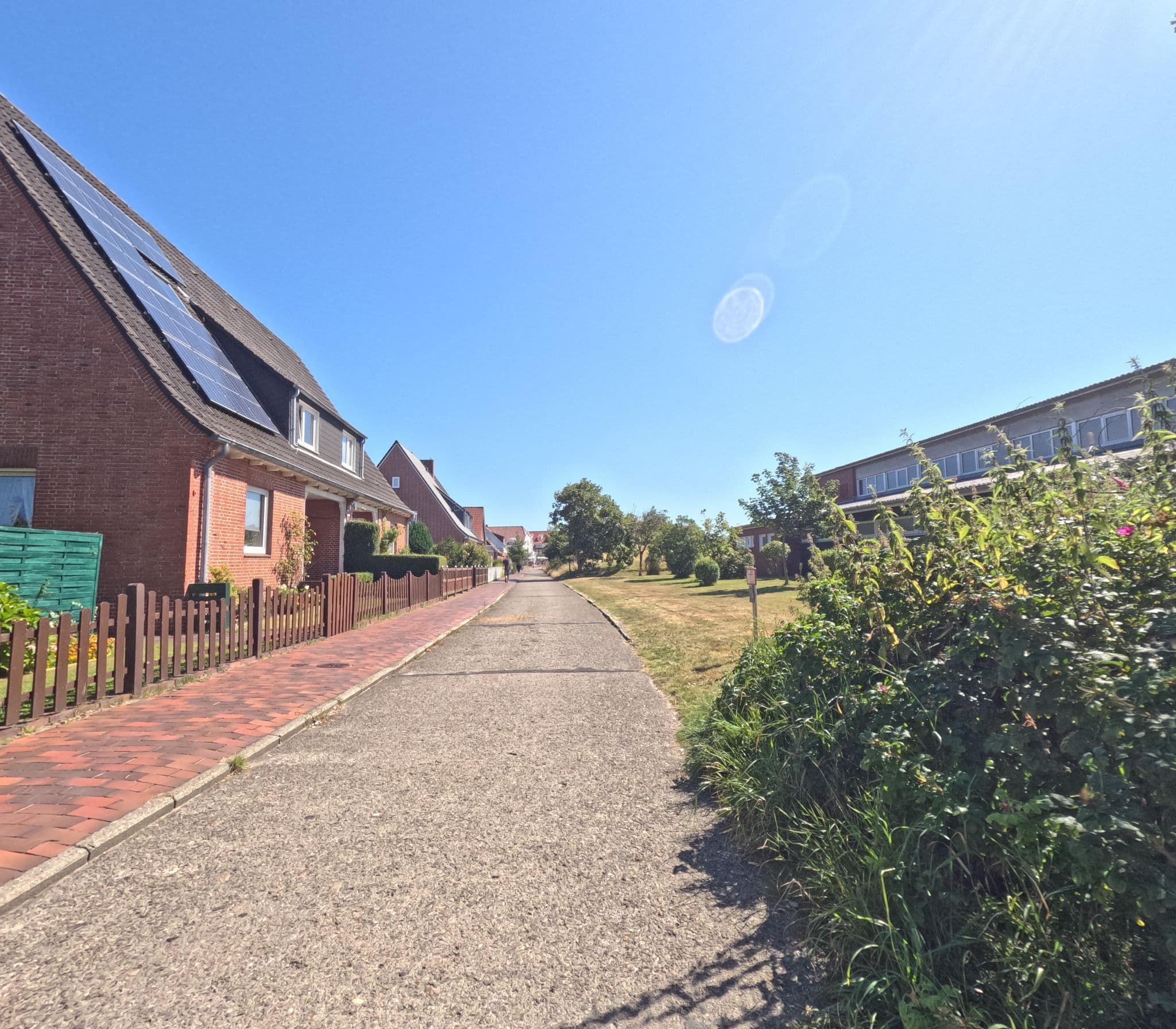 Street view near Haus Strandnah, Langeoog