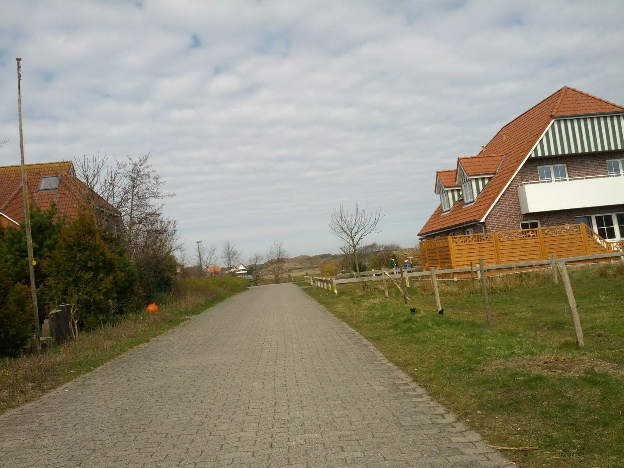 Street view near Haus Danzig, Langeoog
