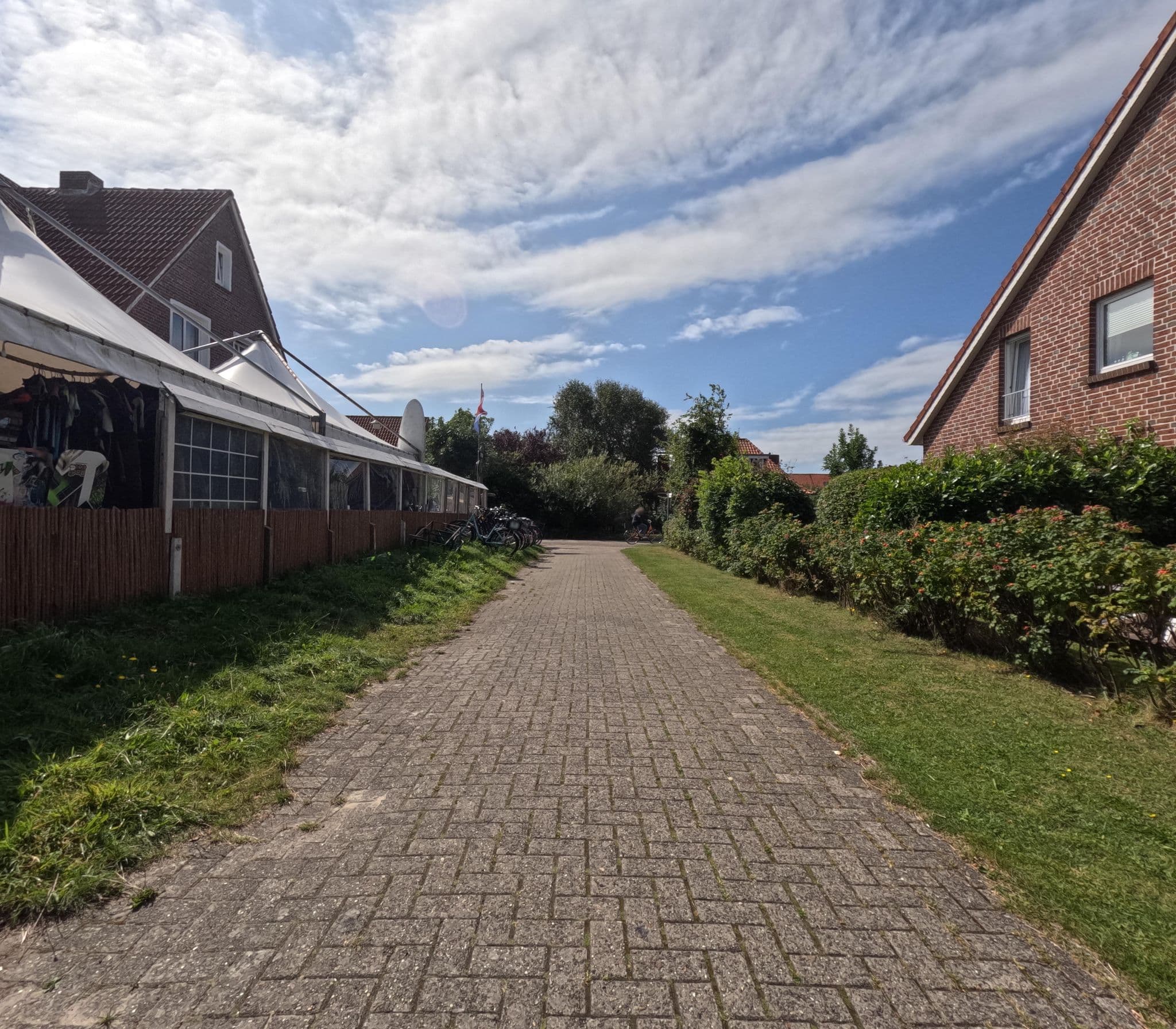 Street view near Pans Hus, Langeoog