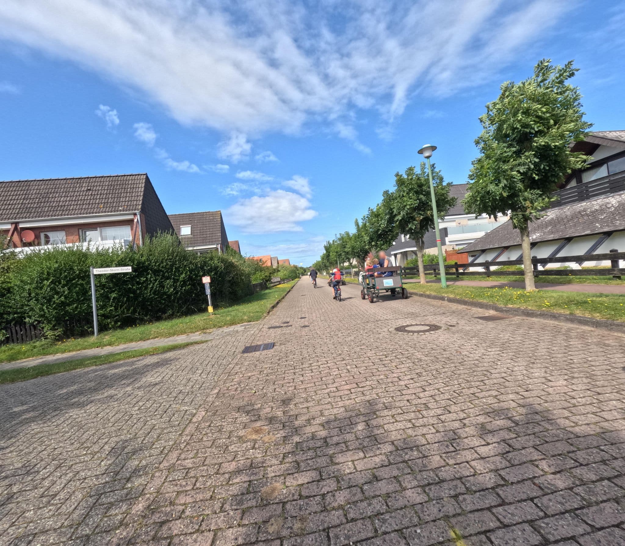 Street view near Inselhus, Langeoog