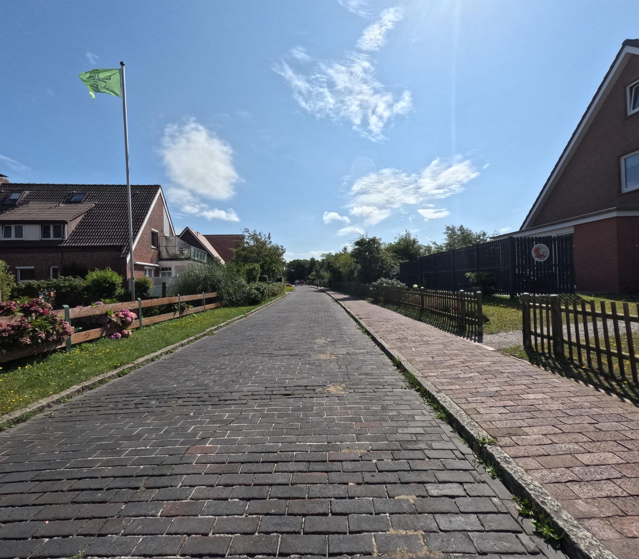Street view near Haus Thekla, Langeoog