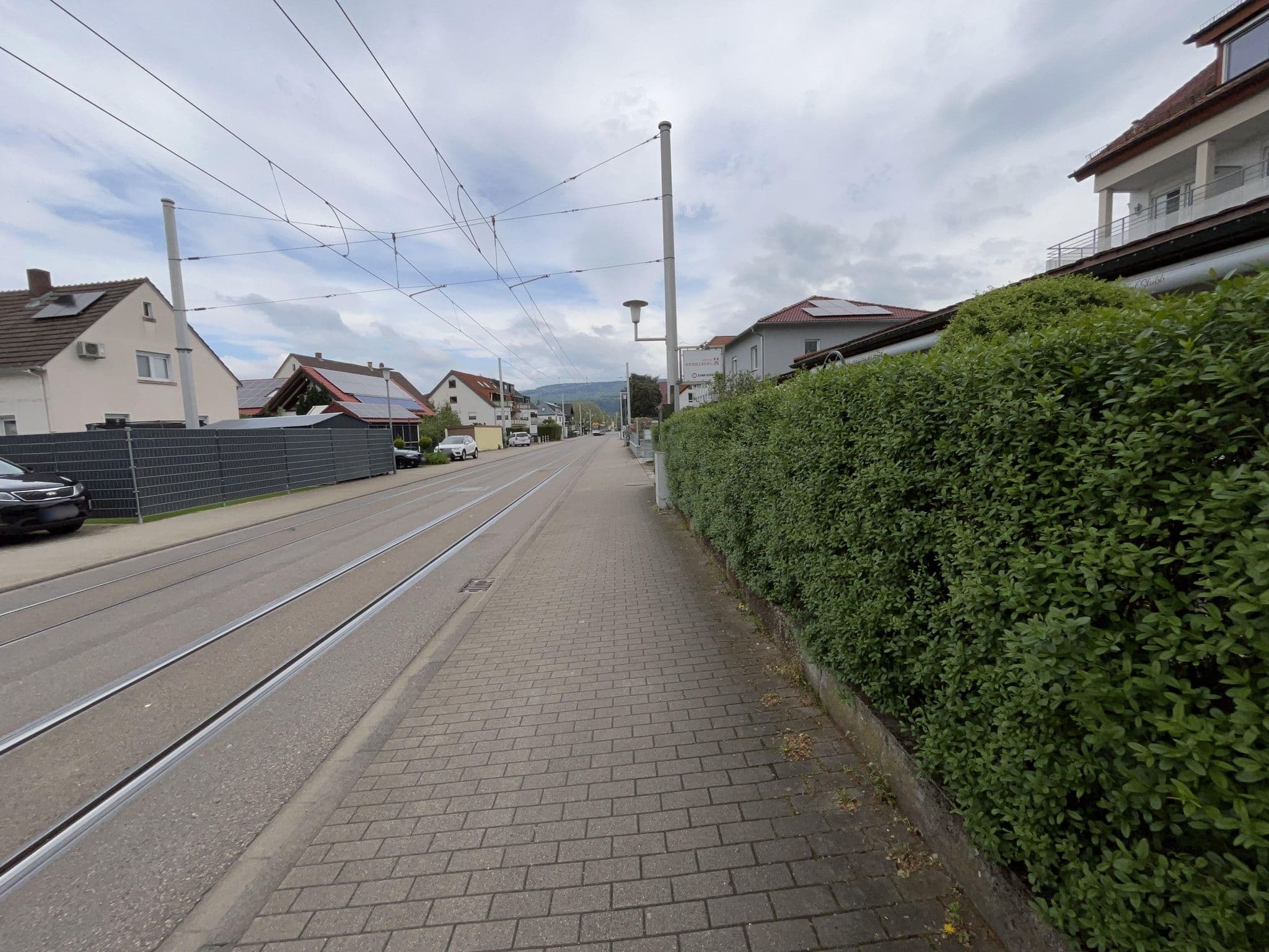 Street view near Hotel Heidelberg, Eppelheim — © hdvalentin (CC BY-SA · Mapillary)