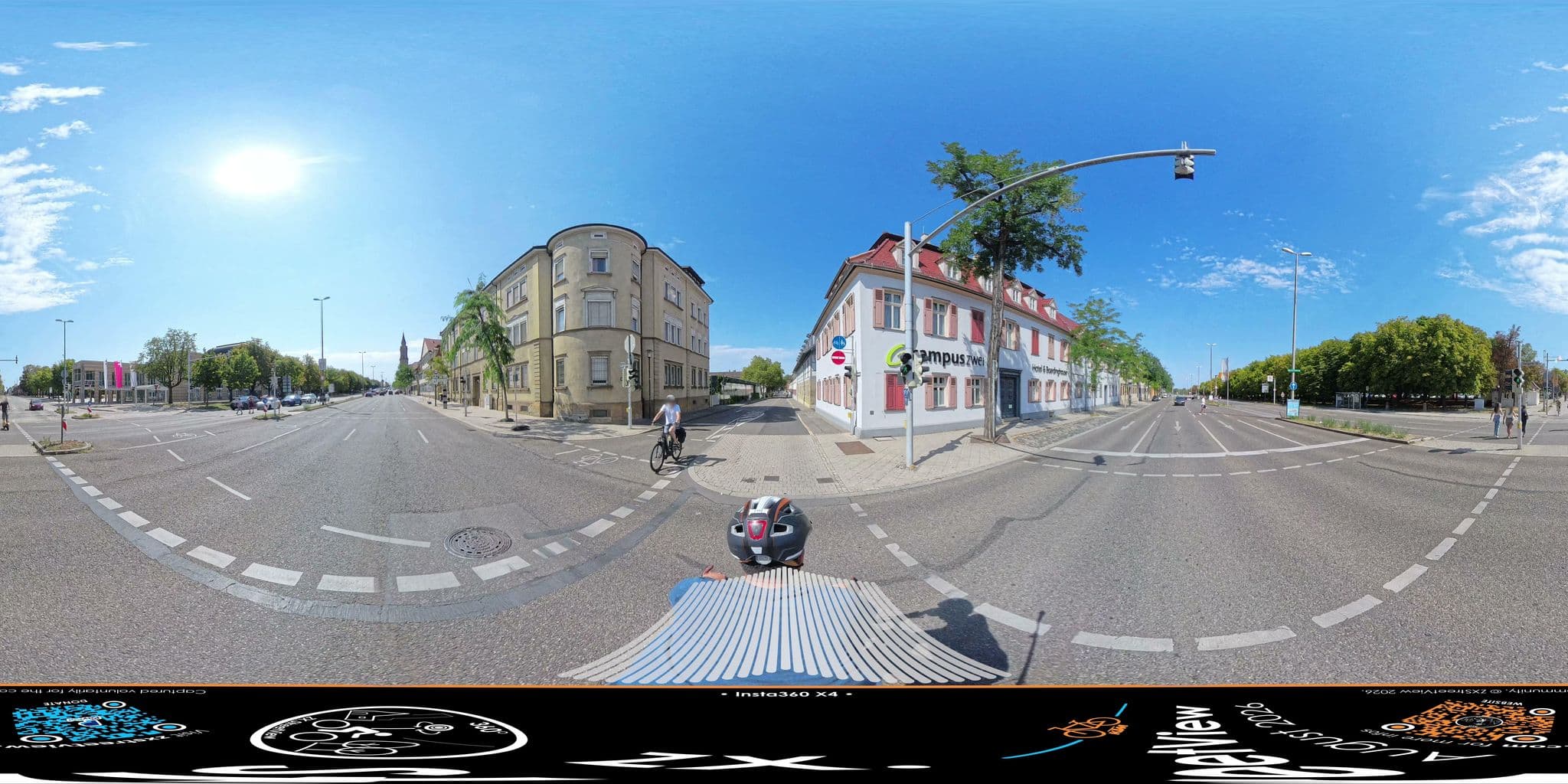 Street view near Campuszwei, Ludwigsburg — © ZXStreetview (CC BY-SA · Mapillary)