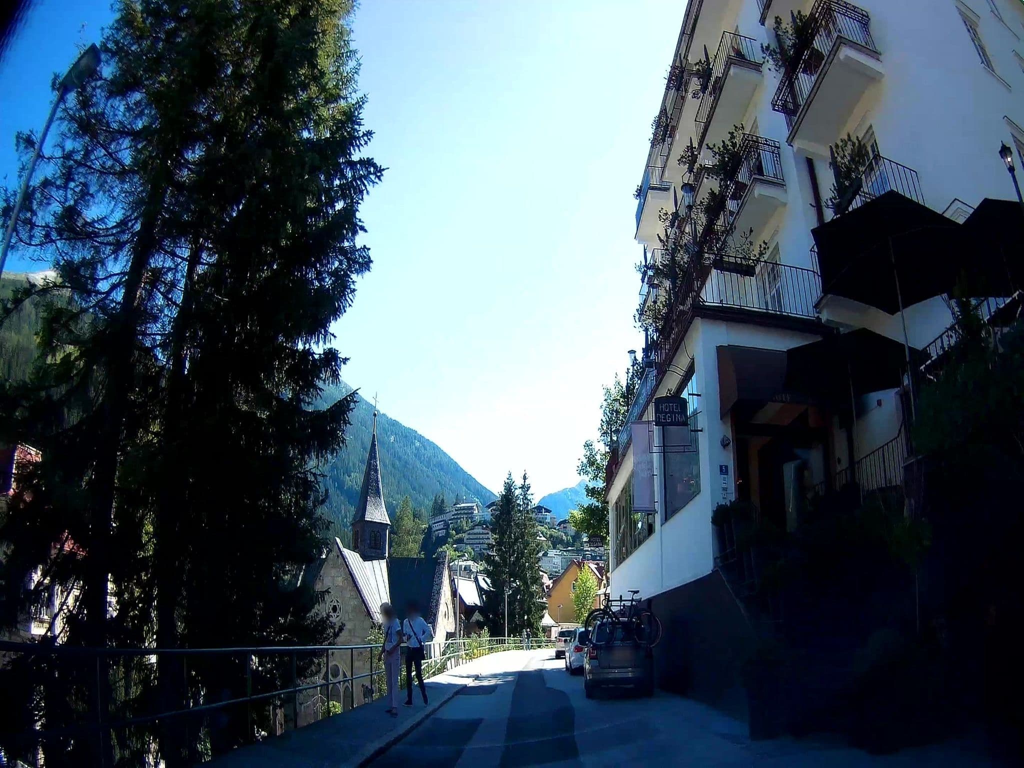 Street view near Hotel Regina, Bad Gastein