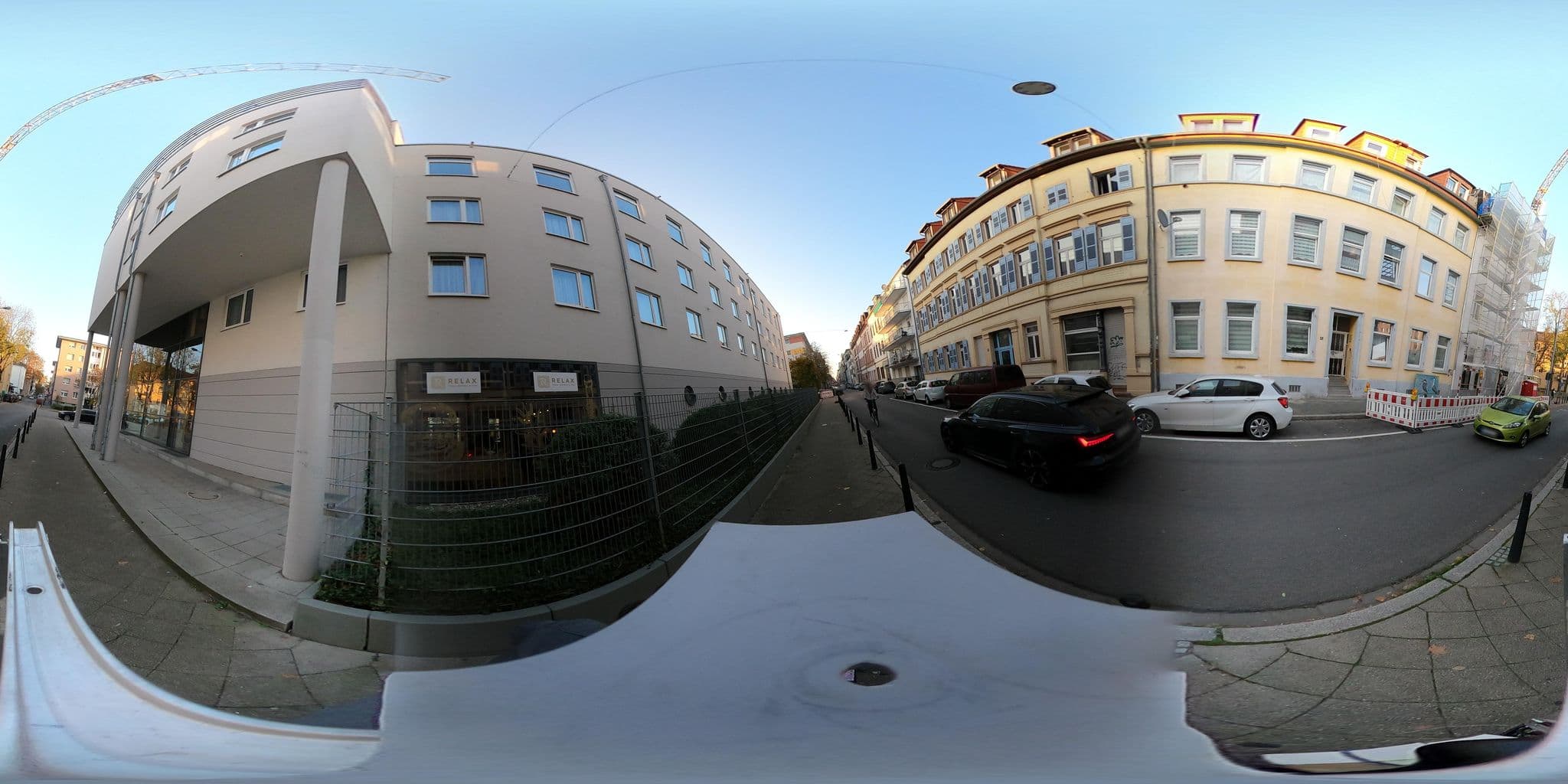 Street view near Mercure Hotel Mannheim am Rathaus, Mannheim — © wegavision (CC BY-SA · Mapillary)