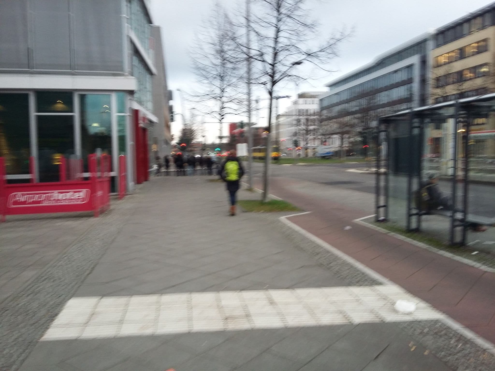 Street view near Dorint Adlershof, Adlershof — © kimmonka (CC BY-SA · Mapillary)