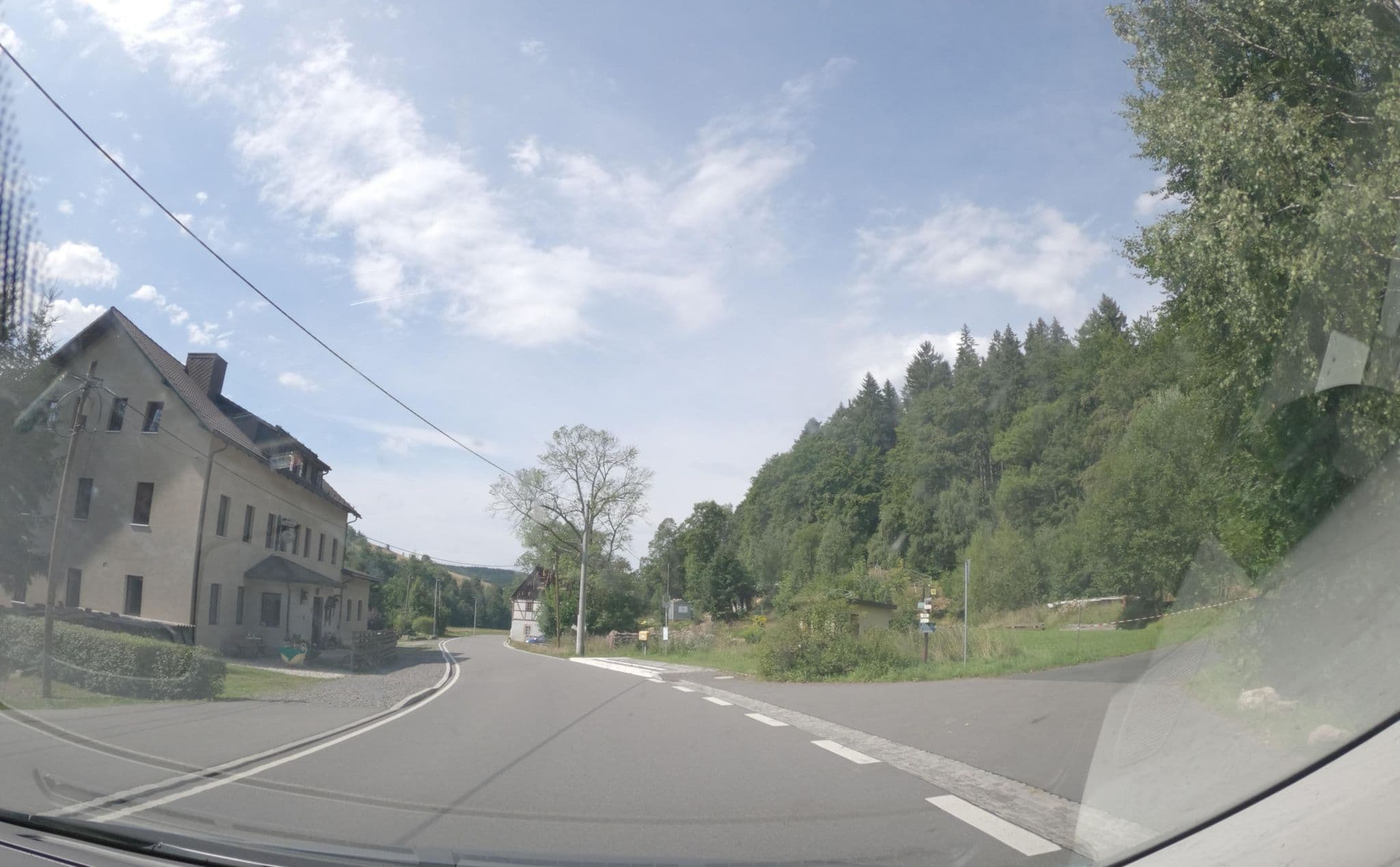 Street view near Pension Muldental, Rechenberg-Bienenmühle — © atze02 (CC BY-SA · Mapillary)