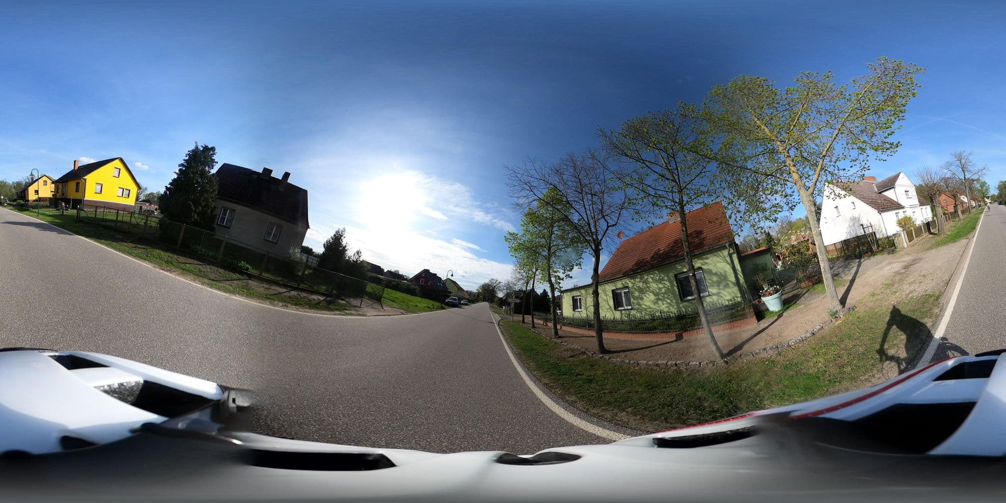 Street view near Pension "Zur Schmiede", Letschin — © Oderradler (CC BY-SA · Mapillary)
