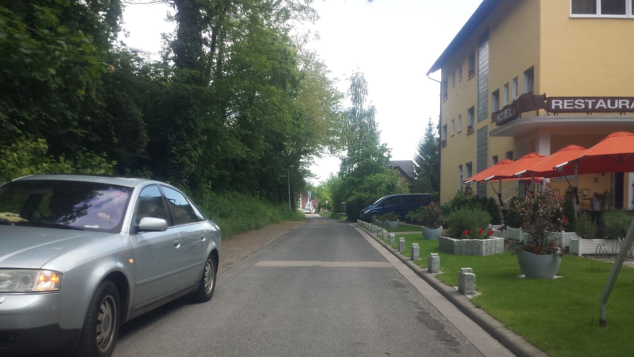 Street view near Hotel Goldbächel, Wachenheim — © wegavision (CC BY-SA · Mapillary)